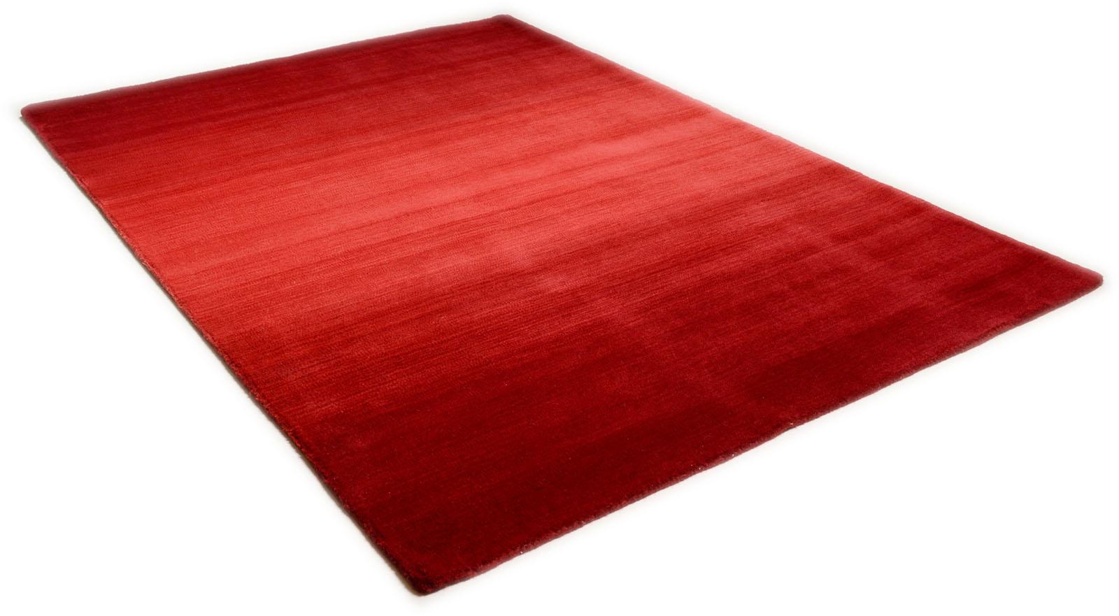 Wool rug Wool Comfort Ombre 200 Red | Homerugs - Your online rug store | 03 view