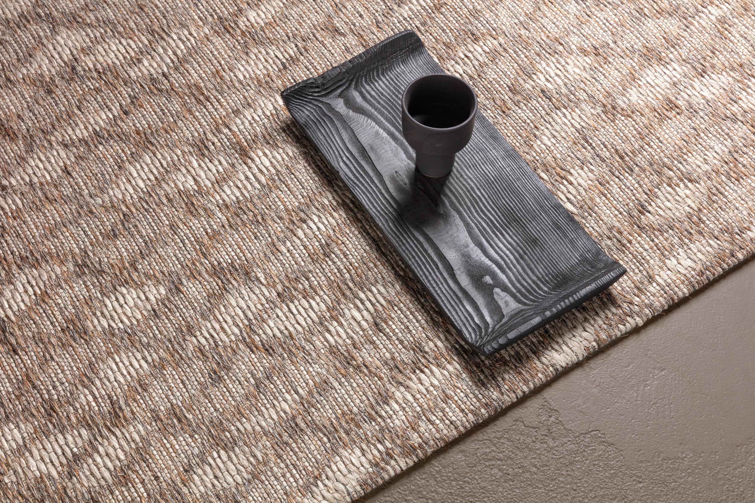 Wohnzimmer Teppich Bahia Glazed Ginger aus 100% Sisal, in der Farbe Glazed Ginger | Homerugs - Draufsicht