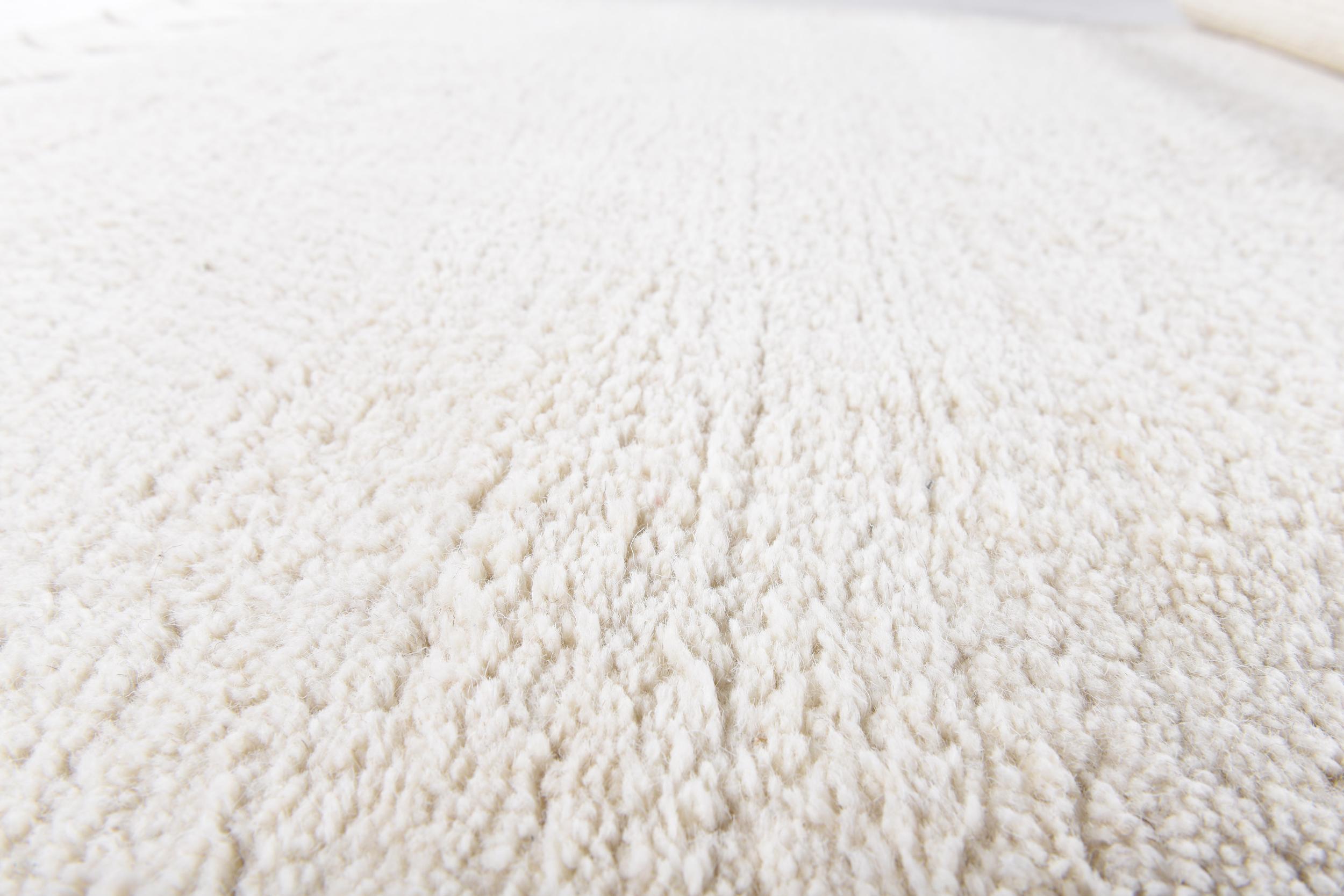 Wohnzimmer Teppich Bergen 630 100 Natural aus 100% Schurwolle, in der Farbe Natural | Homerugs - Detailsicht (3)