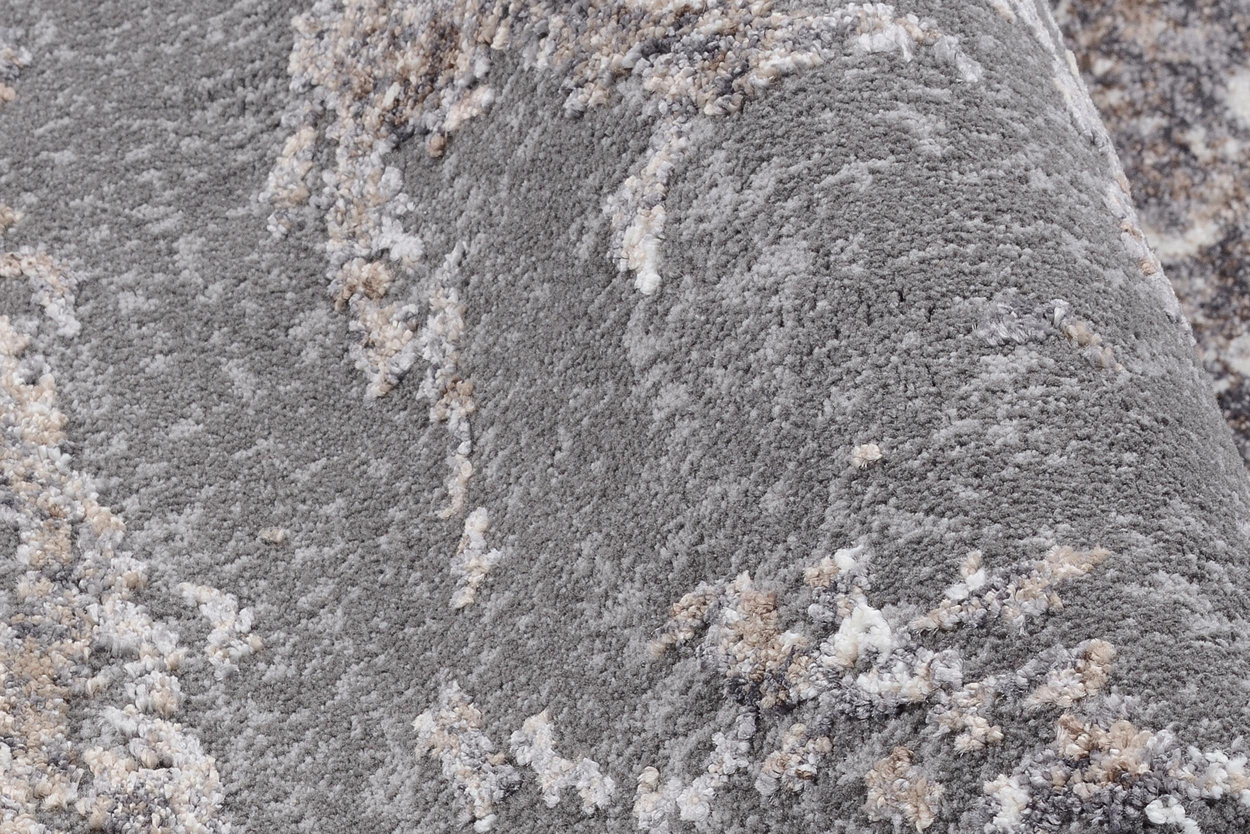 Wohnzimmer Teppich Baroc Modern Braun-Beige aus 75% Polypropylen, 25% Polyester, in der Farbe Braun-Beige | Homerugs - Detailsicht (4)