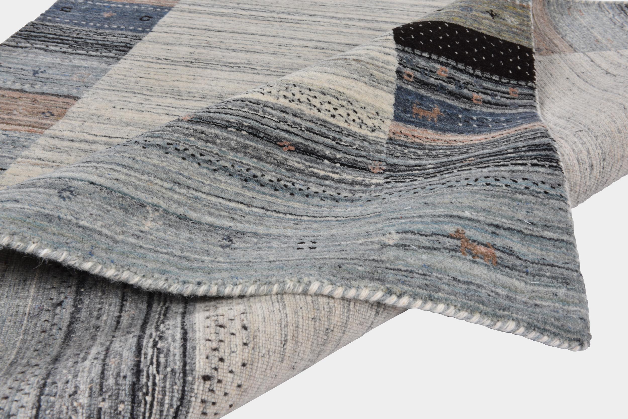 Schlafzimmer Teppich Nebraska 2828 800 Multicolor aus 100% Schurwolle (IWS), in der Farbe Multicolor | Homerugs - Detailsicht (5)