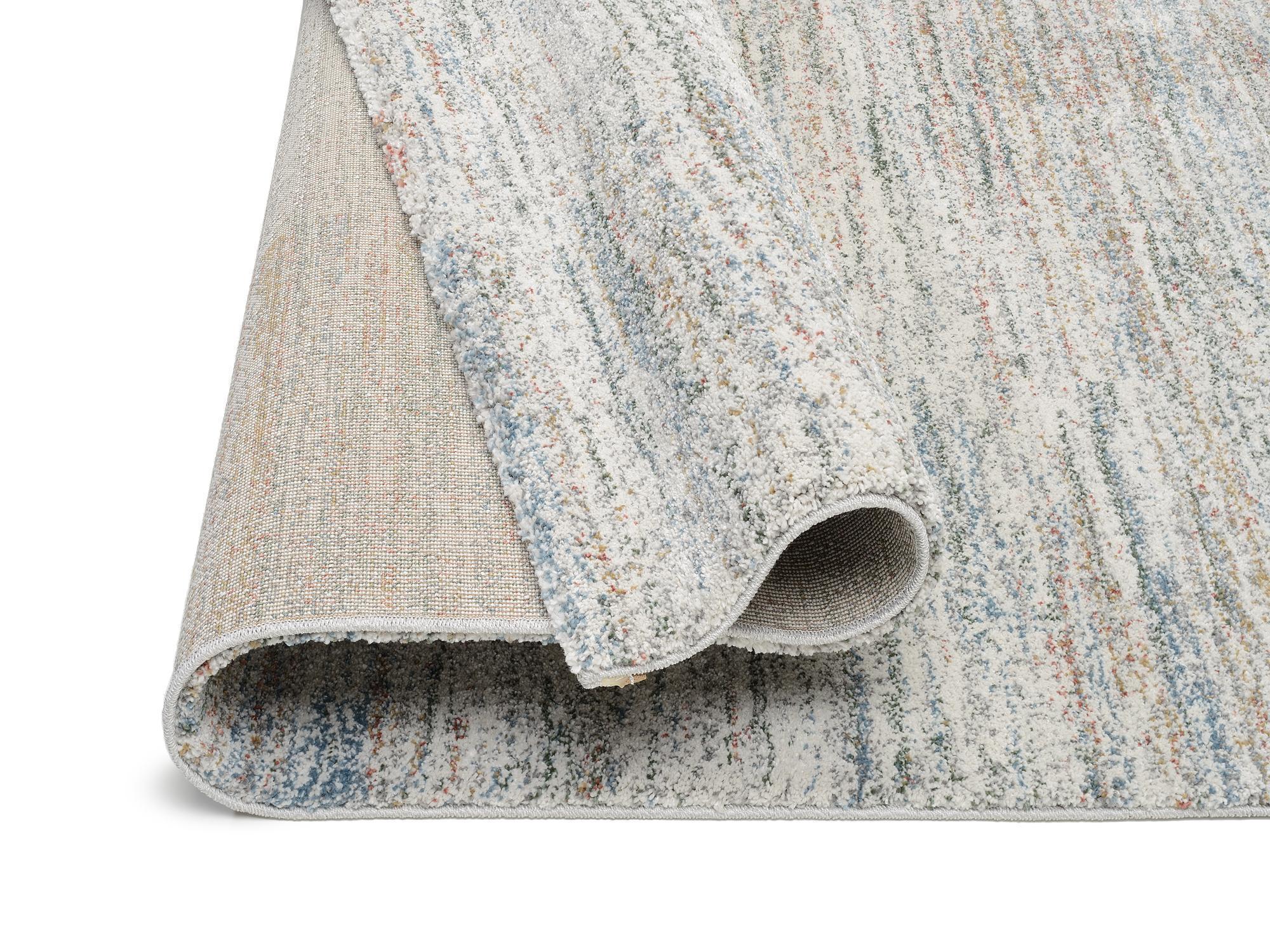 Schlafzimmer Teppich Negris 01 Creme-Multicolor aus 100% Polypropylen, in der Farbe Creme-Multicolor | Homerugs - Detailsicht (6)