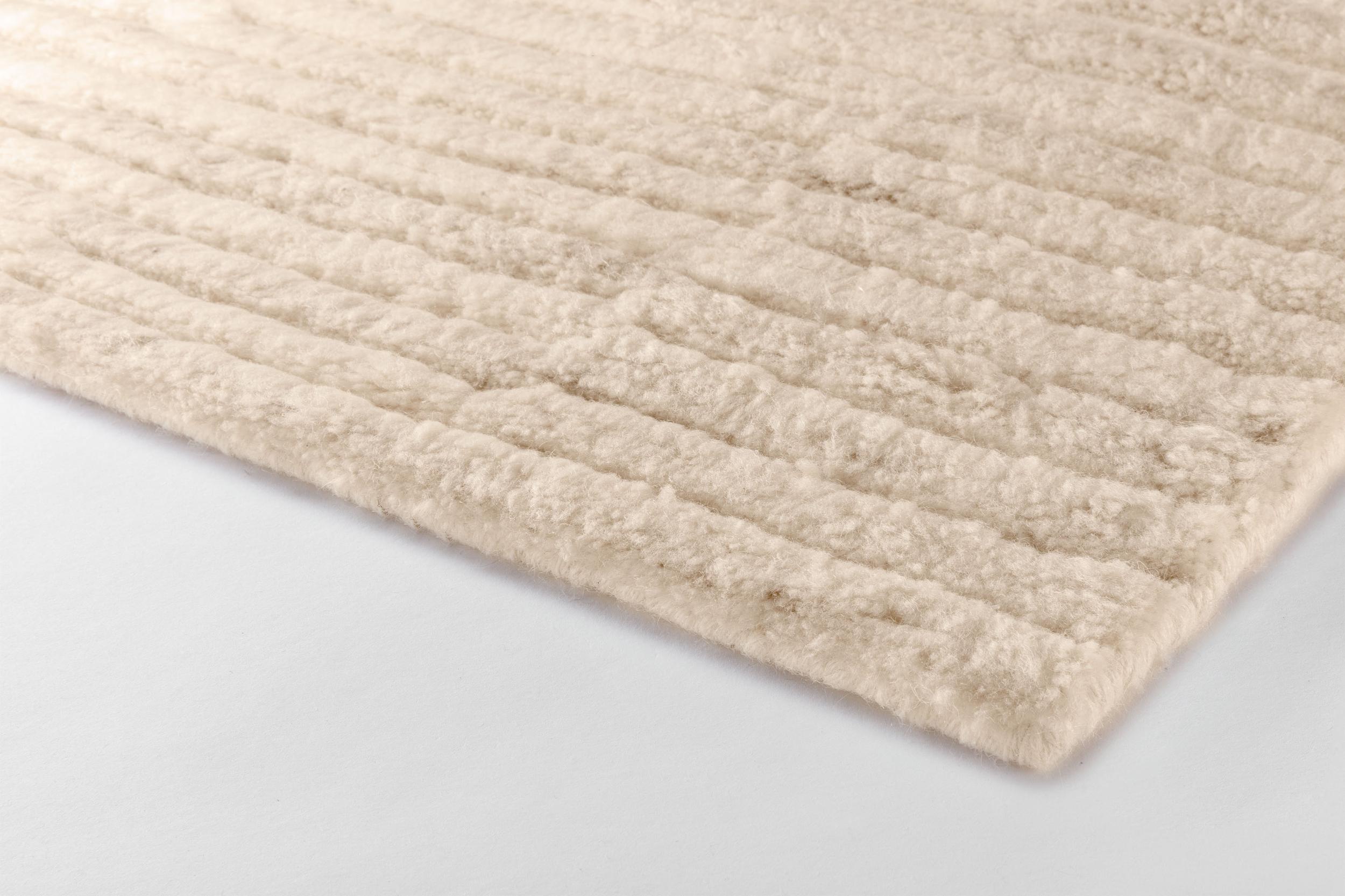 Wohnzimmer Teppich Samoa Lassa Atrium aus 100% Wolle (Neuseeland), in der Farbe Atrium | Homerugs - Detailsicht (3)