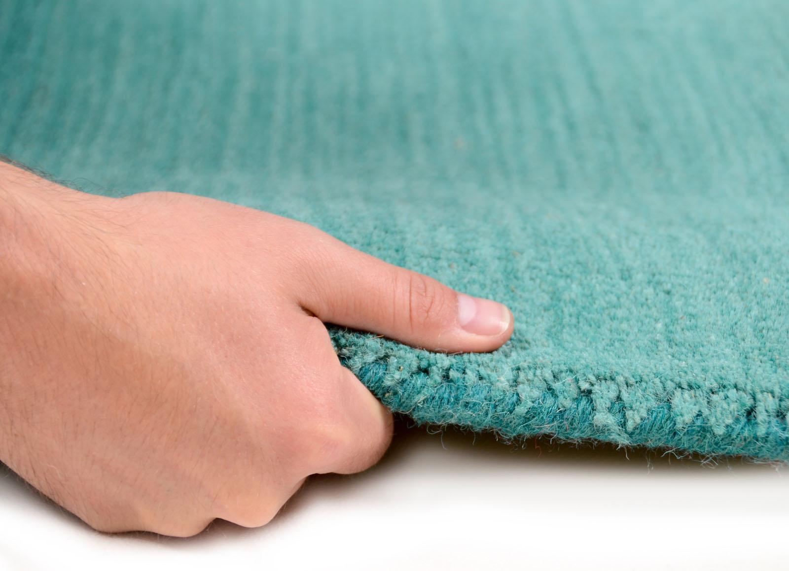 Wollteppich Wool Comfort Ombre 720 Turquoise | Homerugs - Dein TEPPICH-Onlineshop | 06 view