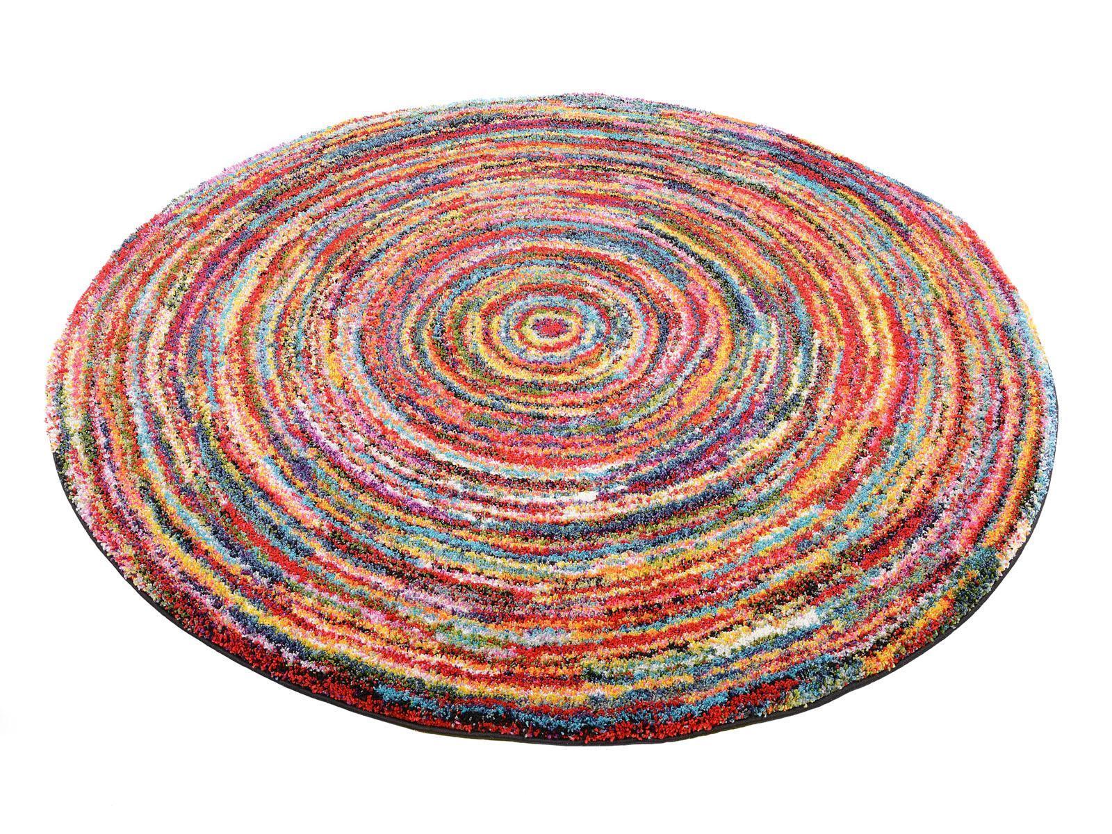 Wohnzimmer Teppich Colourful Dreams 05 Multicolor aus 100% Polypropylen, in der Farbe Multicolor | Homerugs - Detailsicht (7)