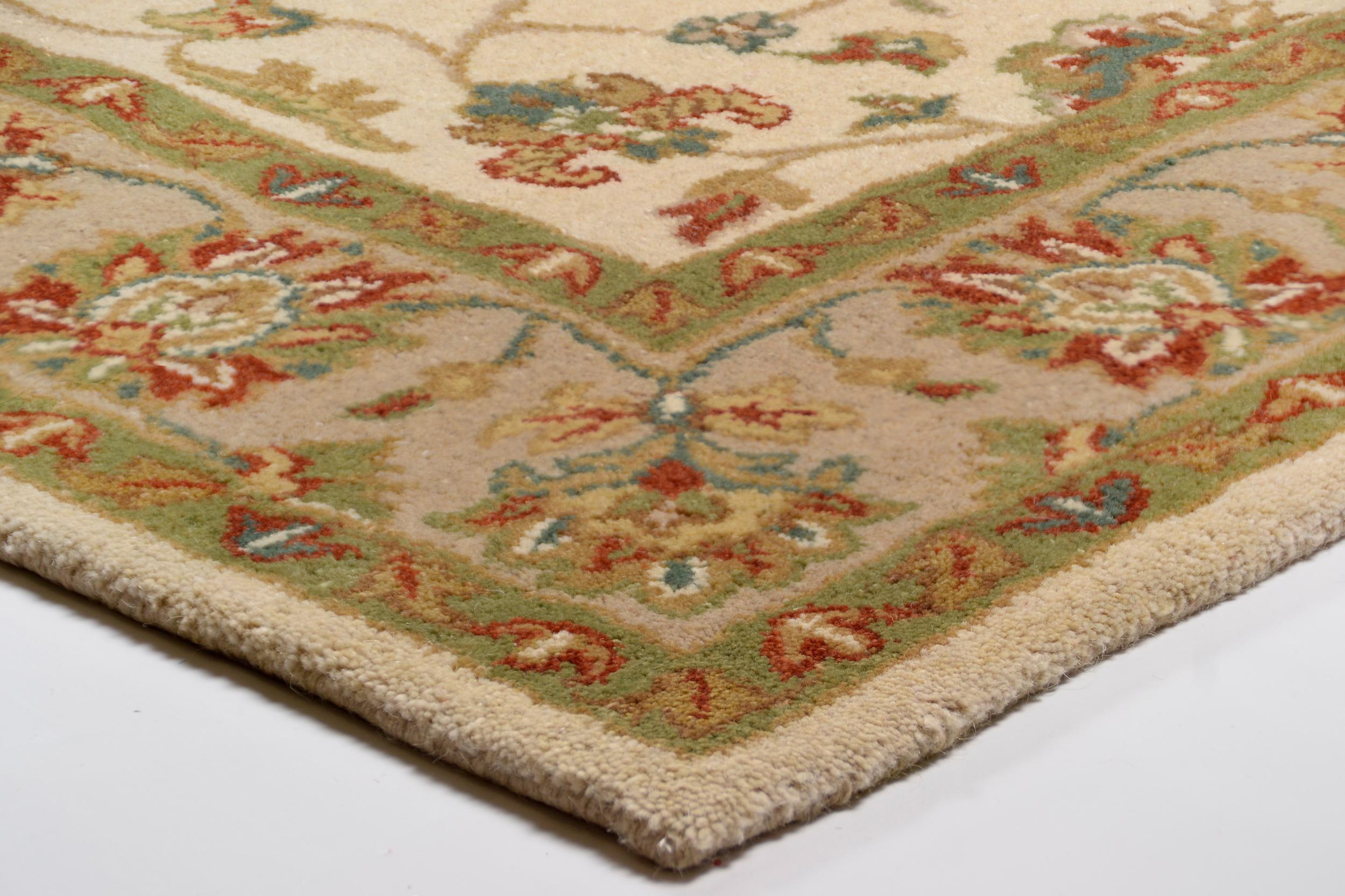 Living room rug Royal Ziegler 503 571 Cream/Brown, Natural fibre, in colour Cream/Brown | Homerugs - Detail View (4)