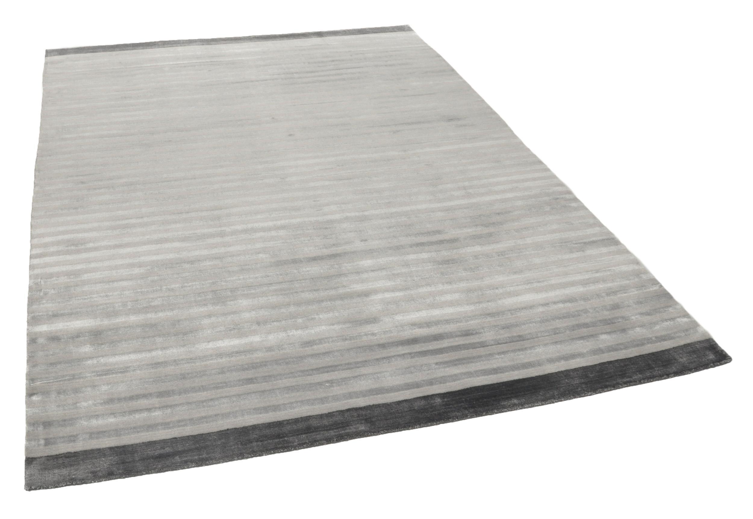 Schlafzimmer Teppich Miami 3286 655 Grey/Multi aus 60% Viscose / 40% Neuseelandwolle, in der Farbe Grey/Multi | Homerugs - Detailsicht (4)