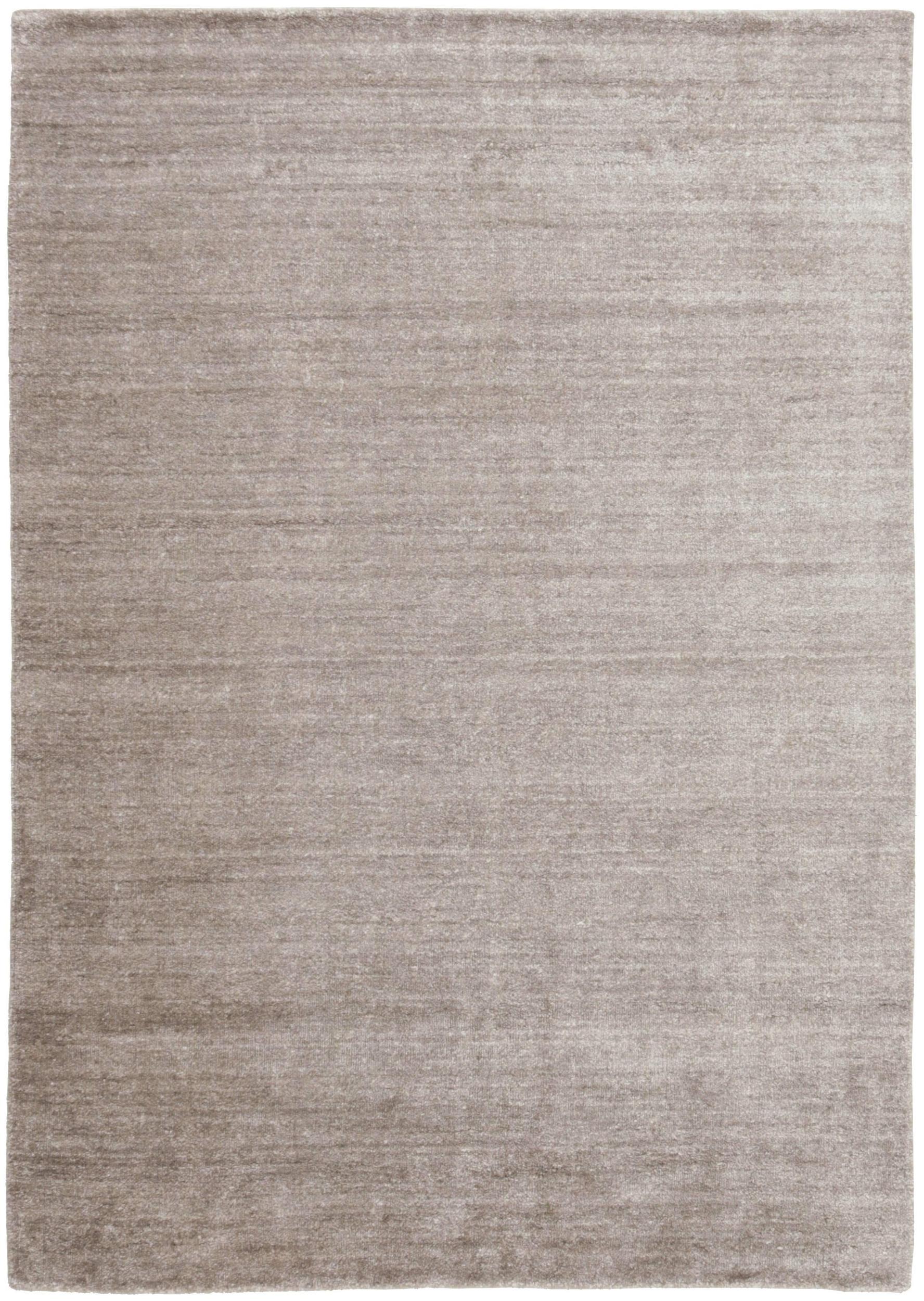 Teppich Plain Dust Robusto, Grey aus Viskose | Homerugs - Draufsicht