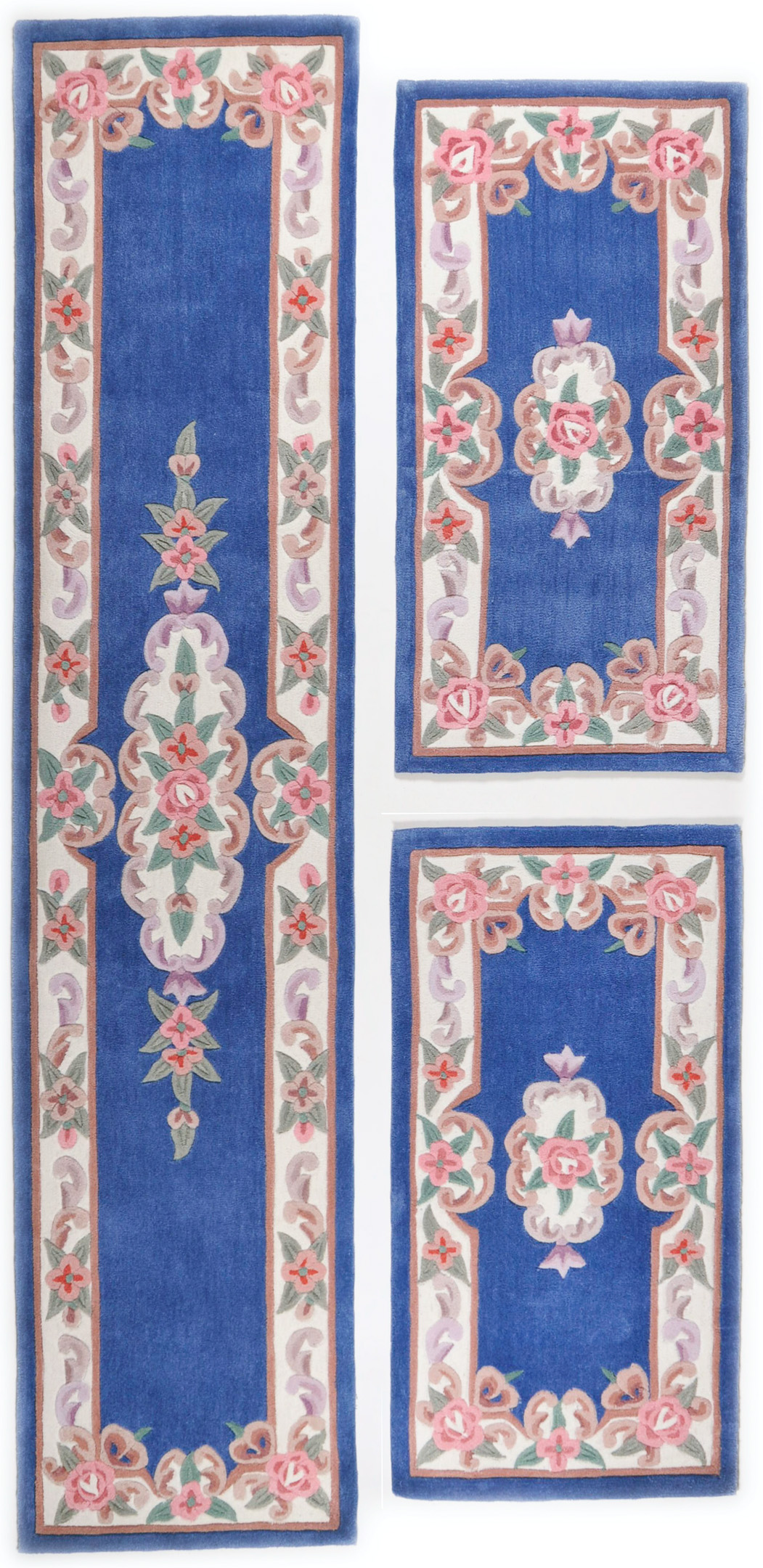 Orientteppich Ming 501 700 Blue | Homerugs - Dein TEPPICH-Onlineshop | Top view