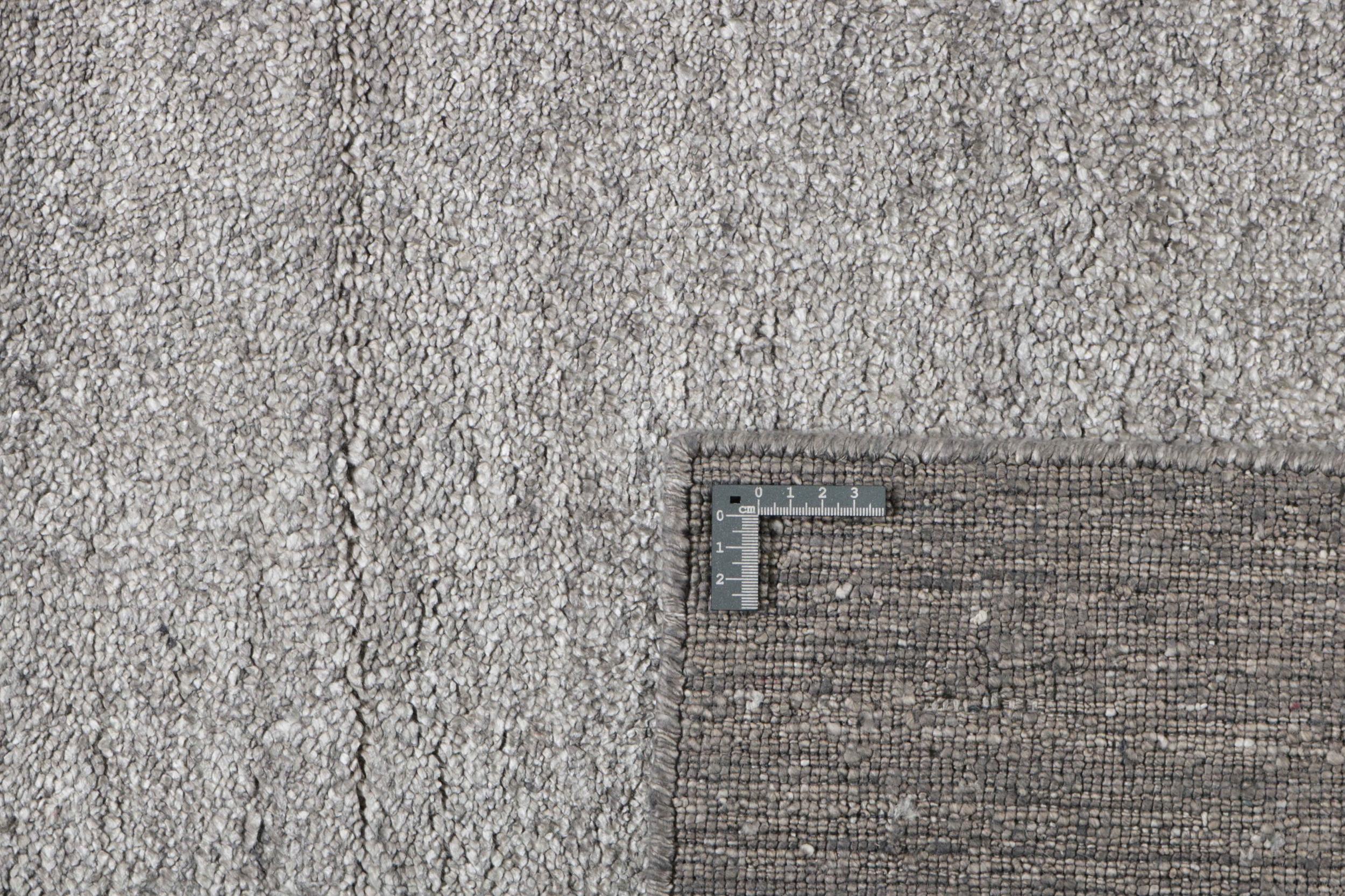 Rug Plain Dust Robusto, Steel, Viskose | Homerugs - Room View
