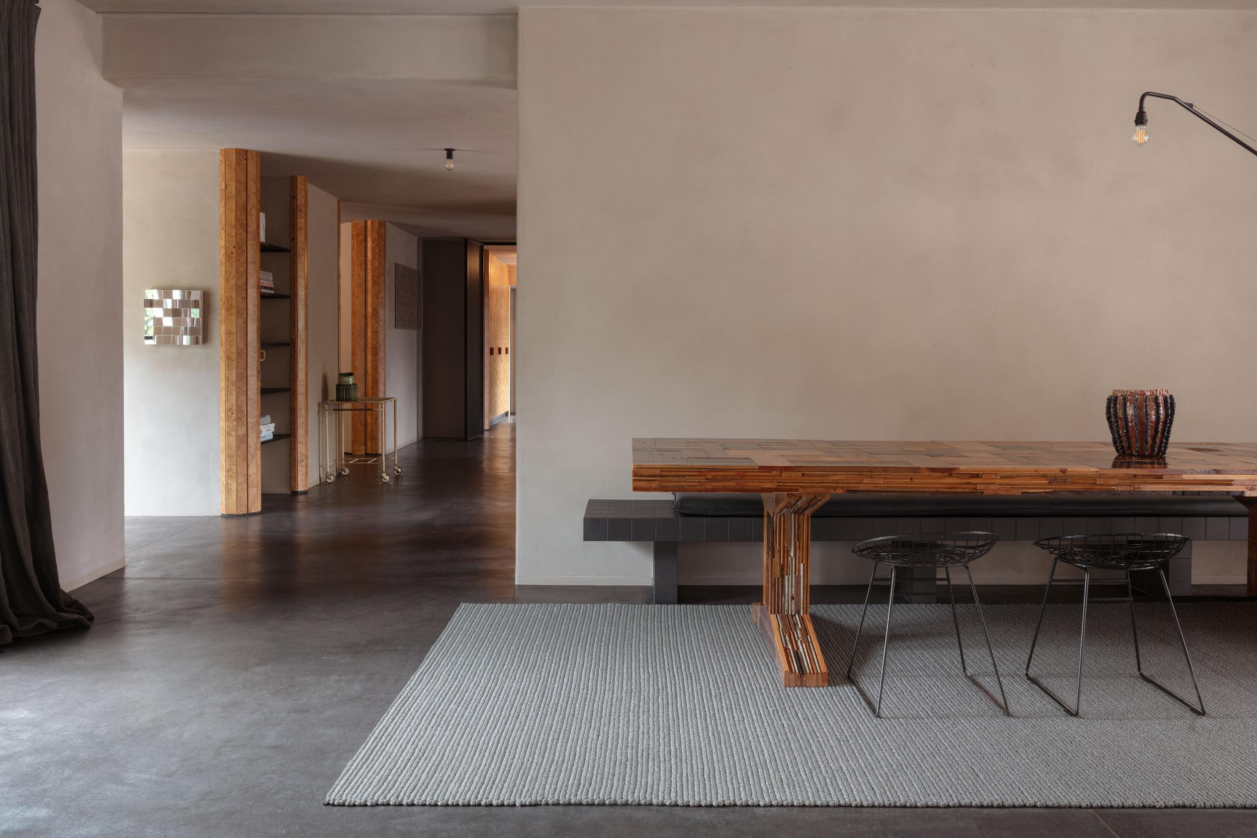 Schlafzimmer Teppich Nautilus Wild Dove aus 100% Polypropylen, in der Farbe Wild Dove | Homerugs - Detailsicht (3)