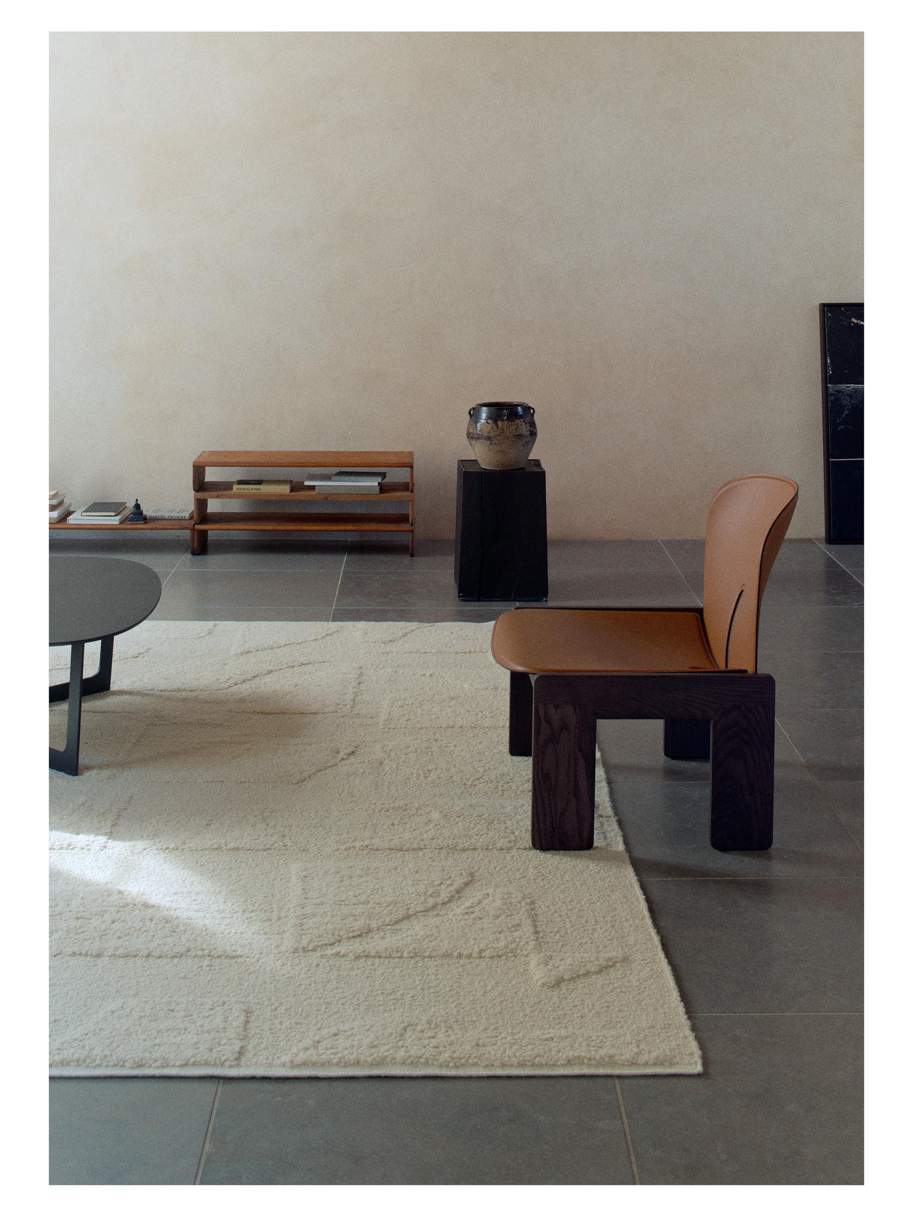 Wohnzimmer Teppich Polar Angels White aus 100% PET, in der Farbe White | Homerugs - Detailsicht (3)