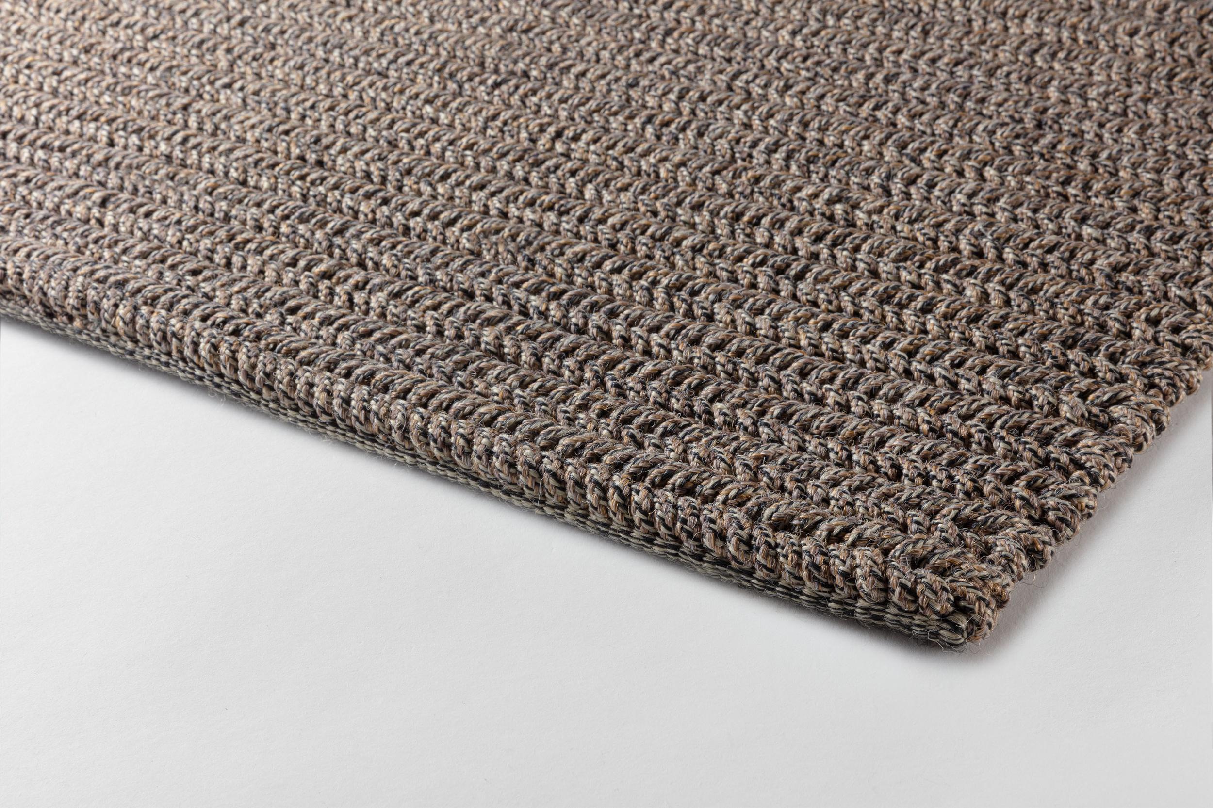 Wohnzimmer Teppich Nautilus Raven aus 100% Polypropylen, in der Farbe Raven | Homerugs - Detailsicht (3)