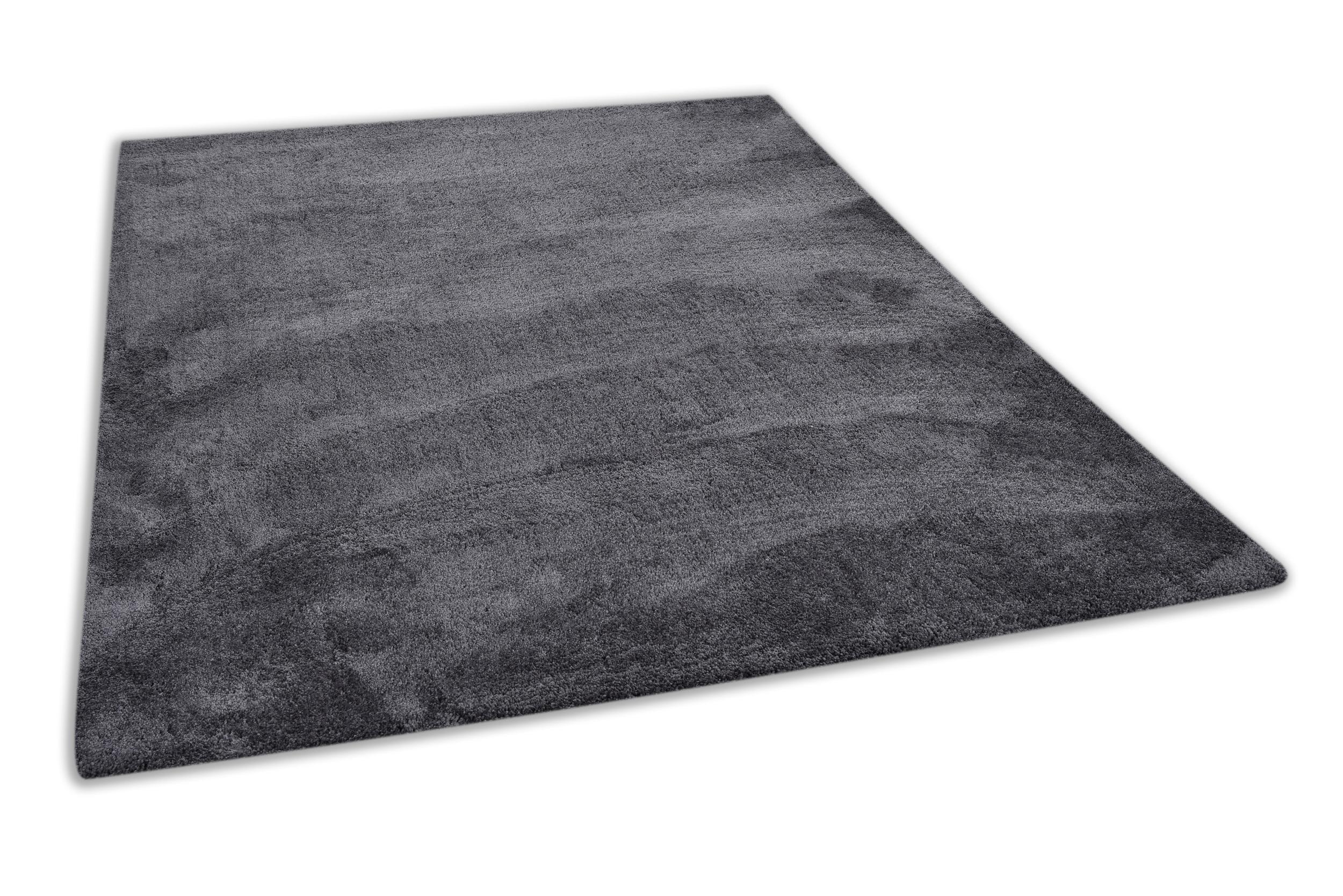 Shaggy rug Cozy Uni 601 Anthracite | Homerugs - Your online rug store | Mood view