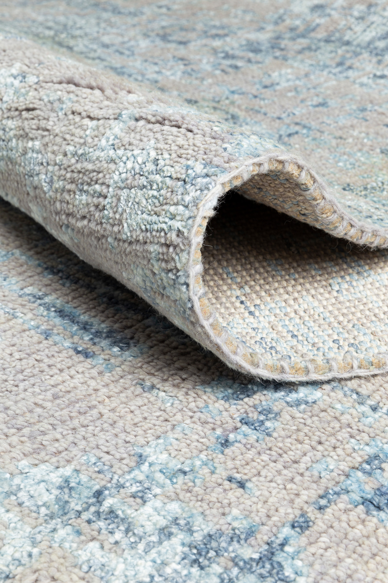 Ligne Pure Vintage-Teppich Reflect Blue | Homerugs - Dein TEPPICH-Onlineshop | 07 view