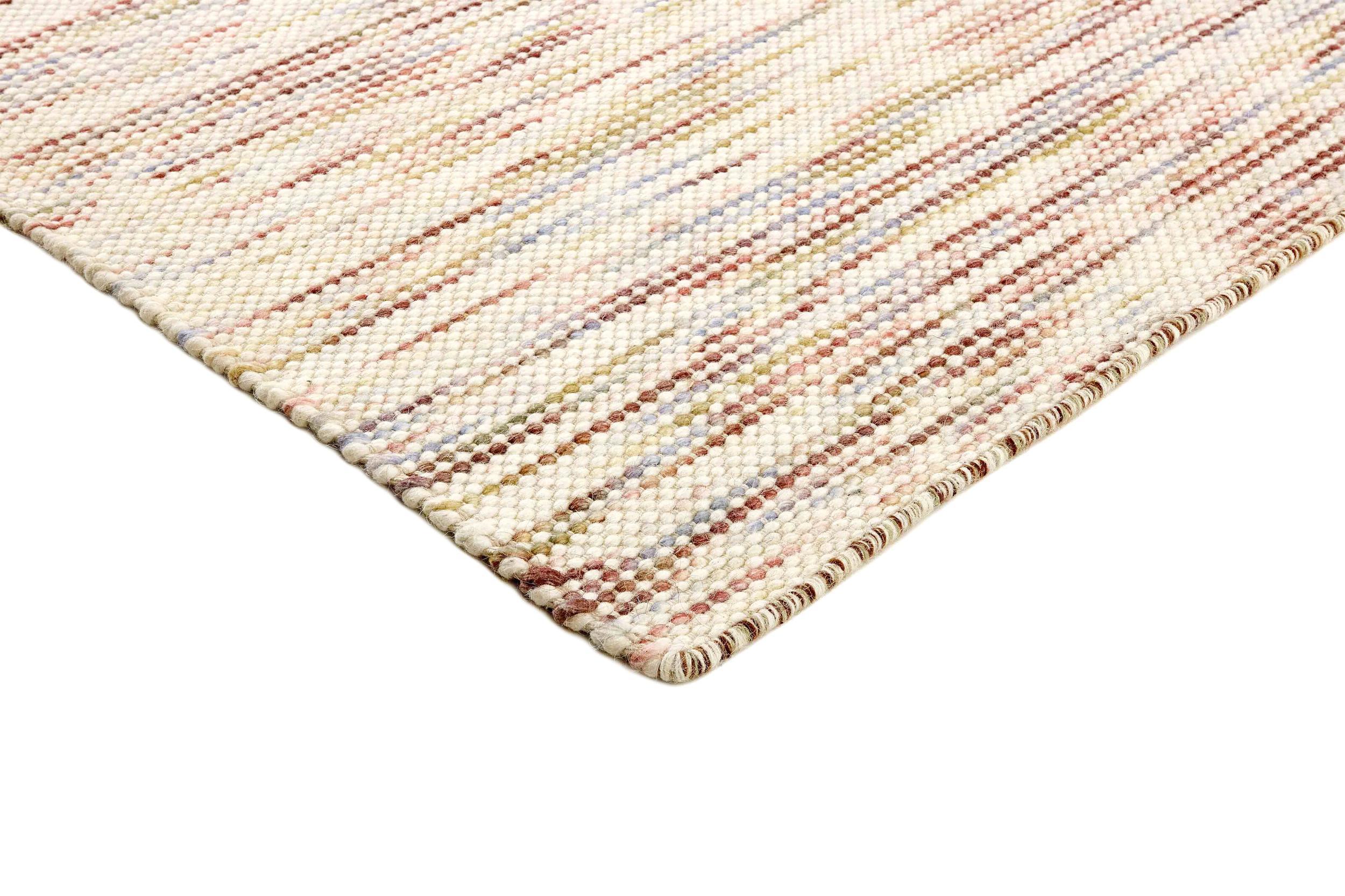 Teppich Nordic Touch 7507, Multi aus Wolle, in Farbe/n Creme | Homerugs - Detailsicht (4)