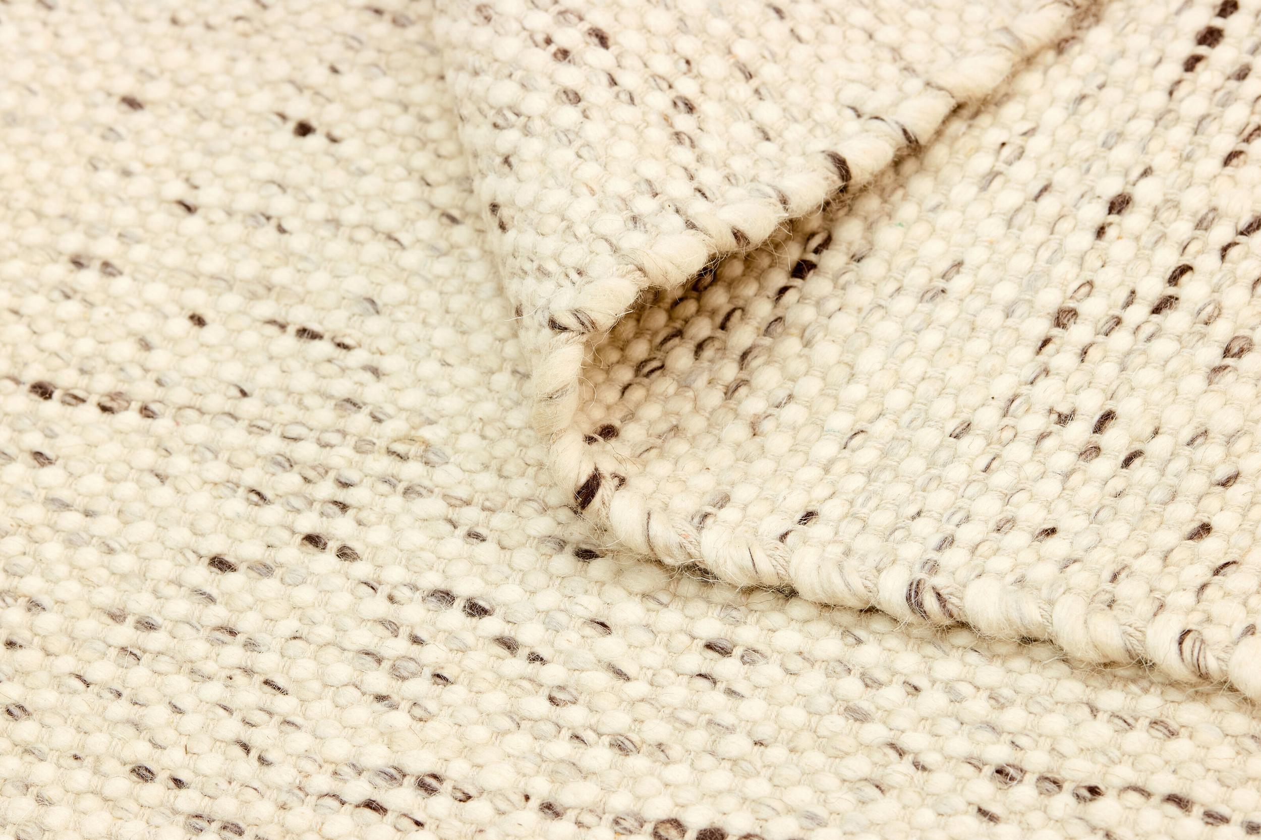 Teppich Nordic Touch 7507, Brown Mix aus Wolle, in Farbe/n Creme | Homerugs - Detailsicht (5)