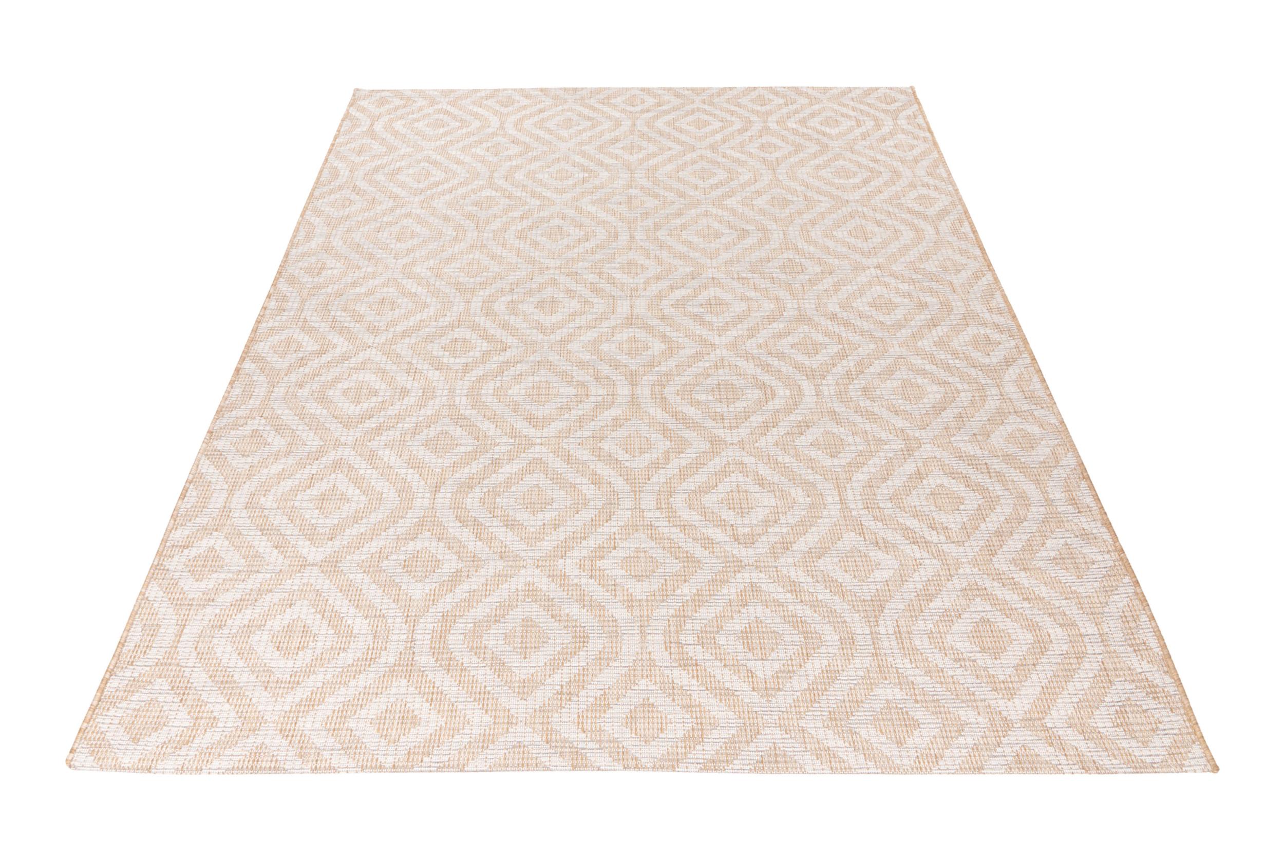 Flur / Korridor Teppich Polar 872 Taupe aus 100% Polypropylen, in der Farbe Taupe | Homerugs - Draufsicht
