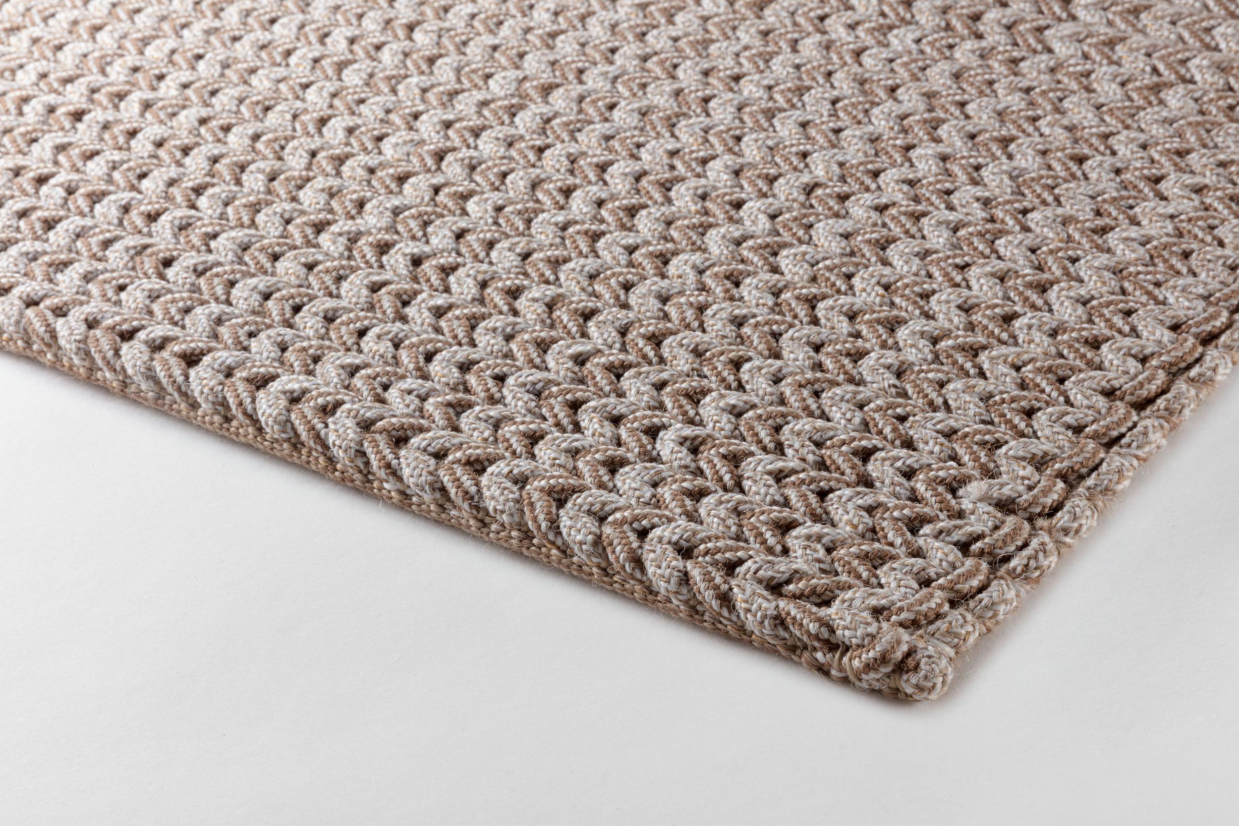 Outdoor Teppich Nautilus Zeta Coca Mocha aus 100% Polypropylen, in der Farbe Coca Mocha | Homerugs - Detailsicht (3)