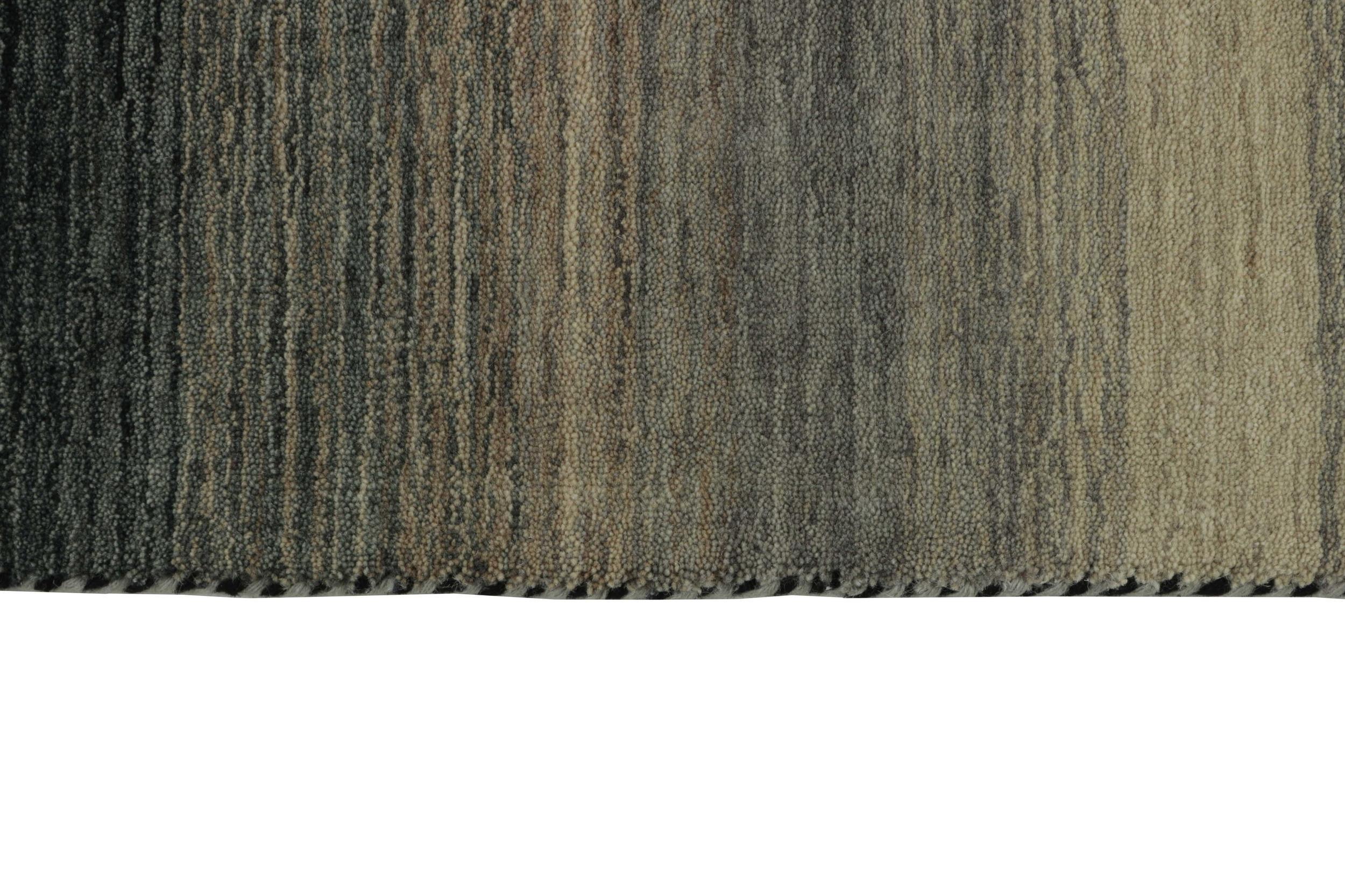 Teppich Panorama 6029, Black Grey aus Wolle | Homerugs - Detailsicht (4)