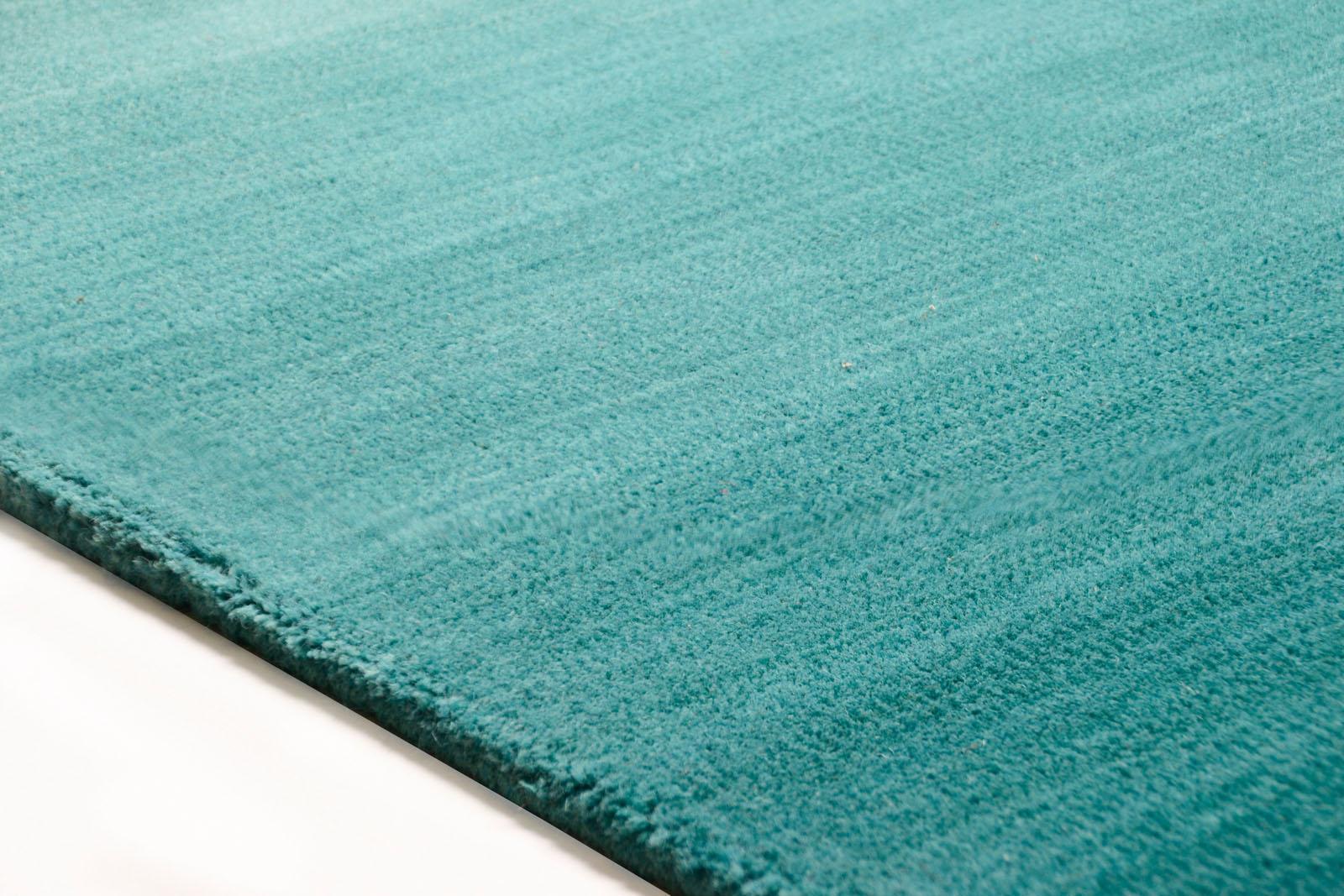 Wollteppich Wool Comfort Ombre 720 Turquoise | Homerugs - Dein TEPPICH-Onlineshop | 05 view
