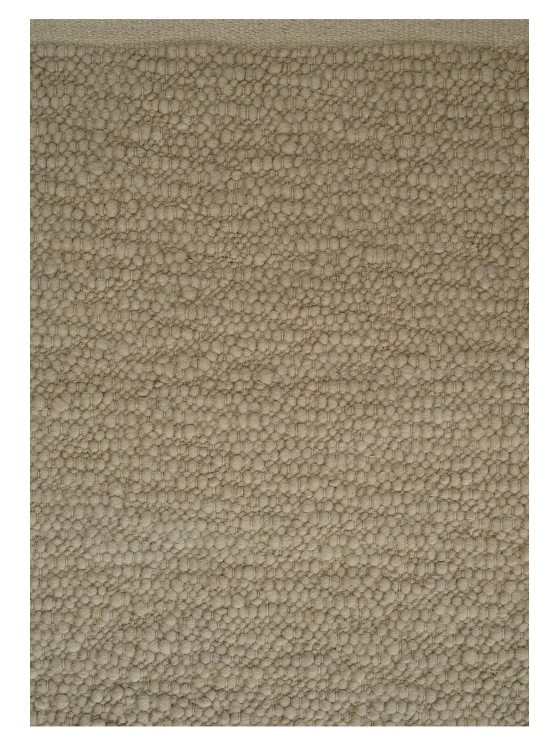 Schlafzimmer Teppich Pebbled Poem Beige aus 75% NZ Wolle, 25% Seide, in der Farbe Beige | Homerugs - Detailsicht (4)