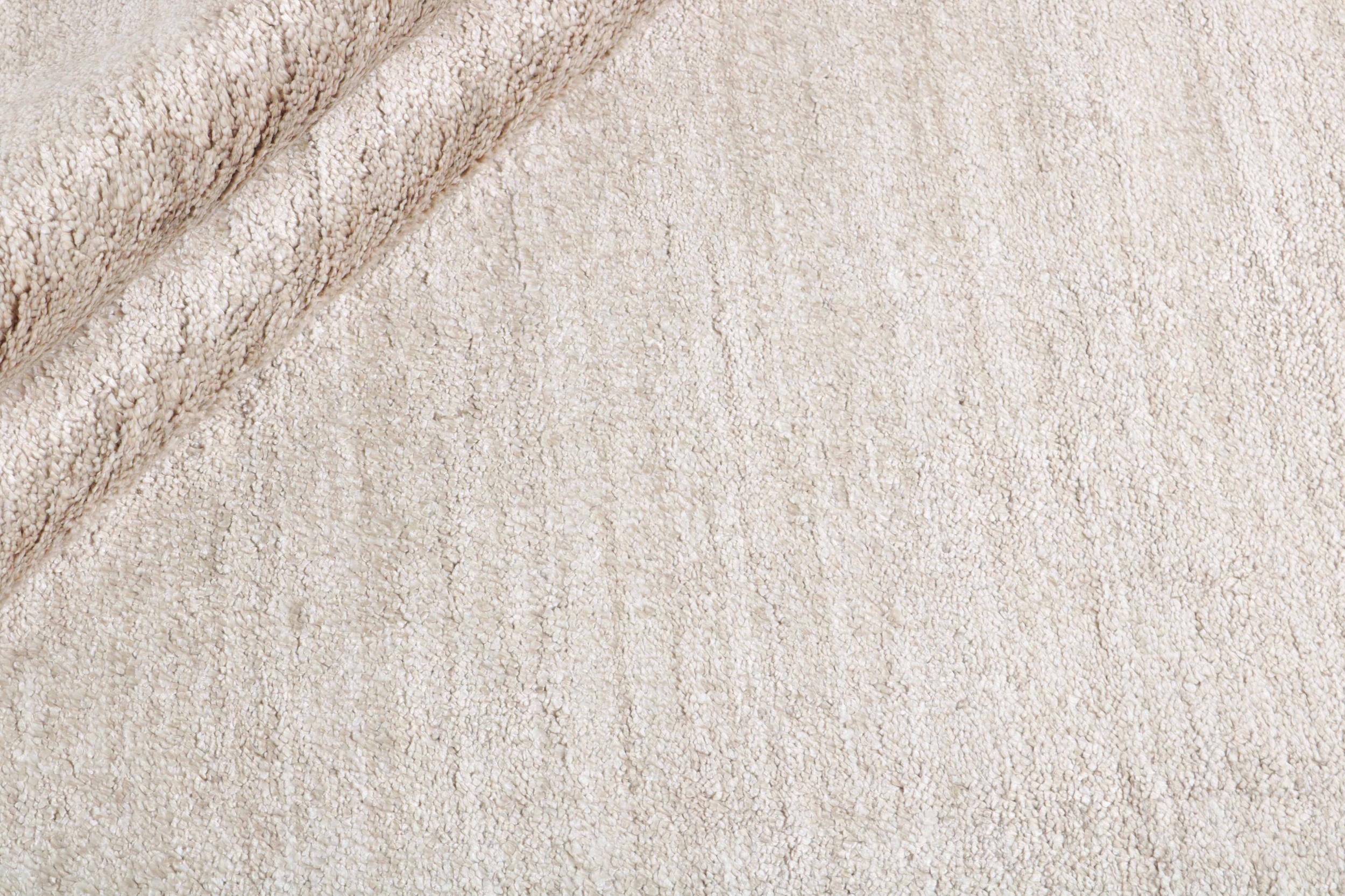 Rug Plain Dust Robusto, Ivory, Viskose | Homerugs - Detail View (3)