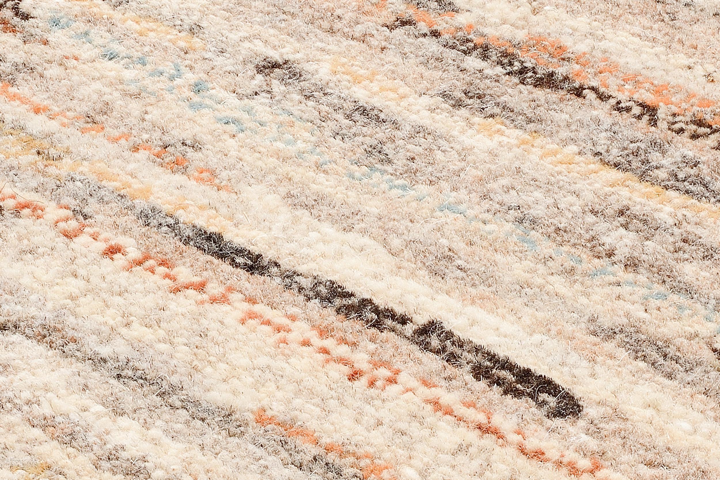 Living room rug Nitra Himalaya Wolle-Natur, 90-100% Virgin wool, in colour Wool-Natural | Homerugs - Detail View (6)