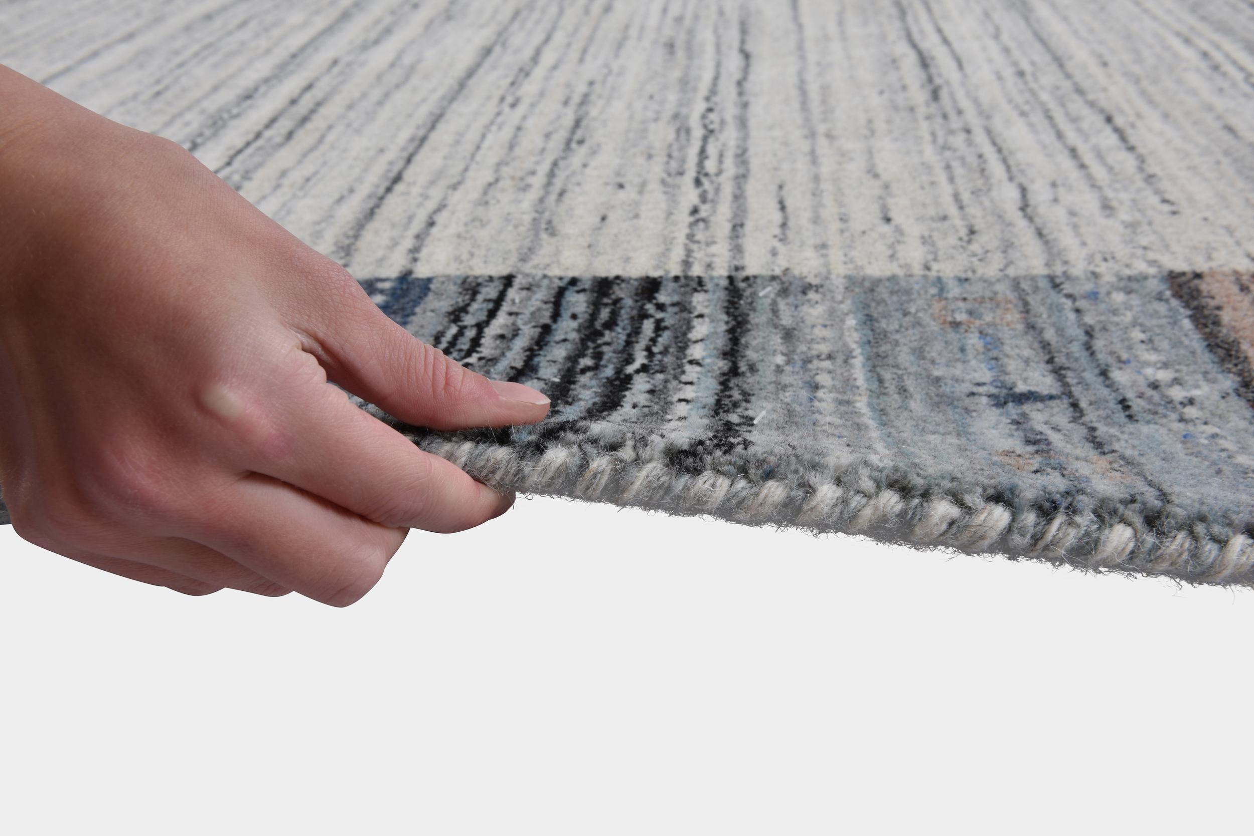 Schlafzimmer Teppich Nebraska 2828 800 Multicolor aus 100% Schurwolle (IWS), in der Farbe Multicolor | Homerugs - Draufsicht