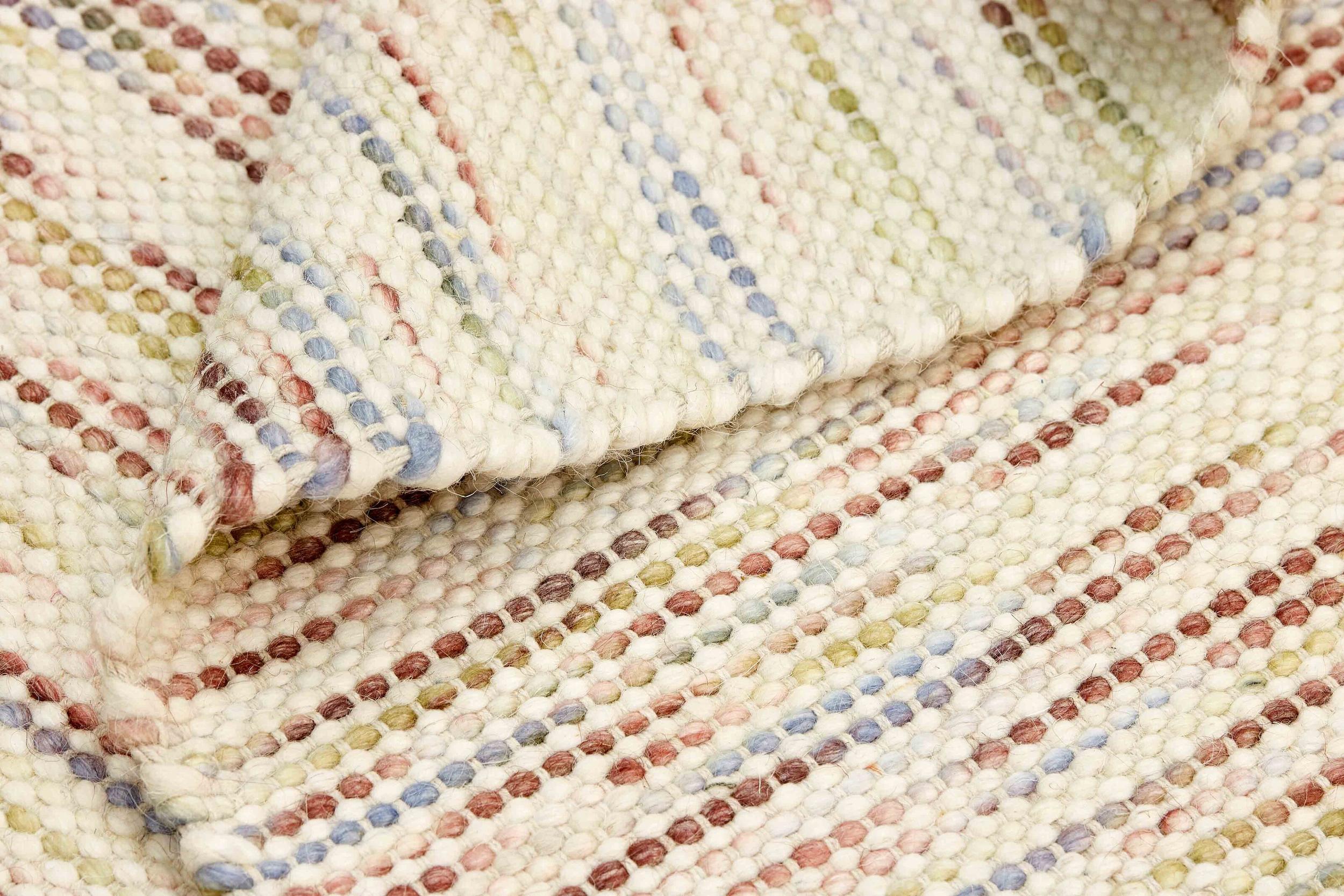 Teppich Nordic Touch 7507, Multi aus Wolle, in Farbe/n Creme | Homerugs - Detailsicht (7)