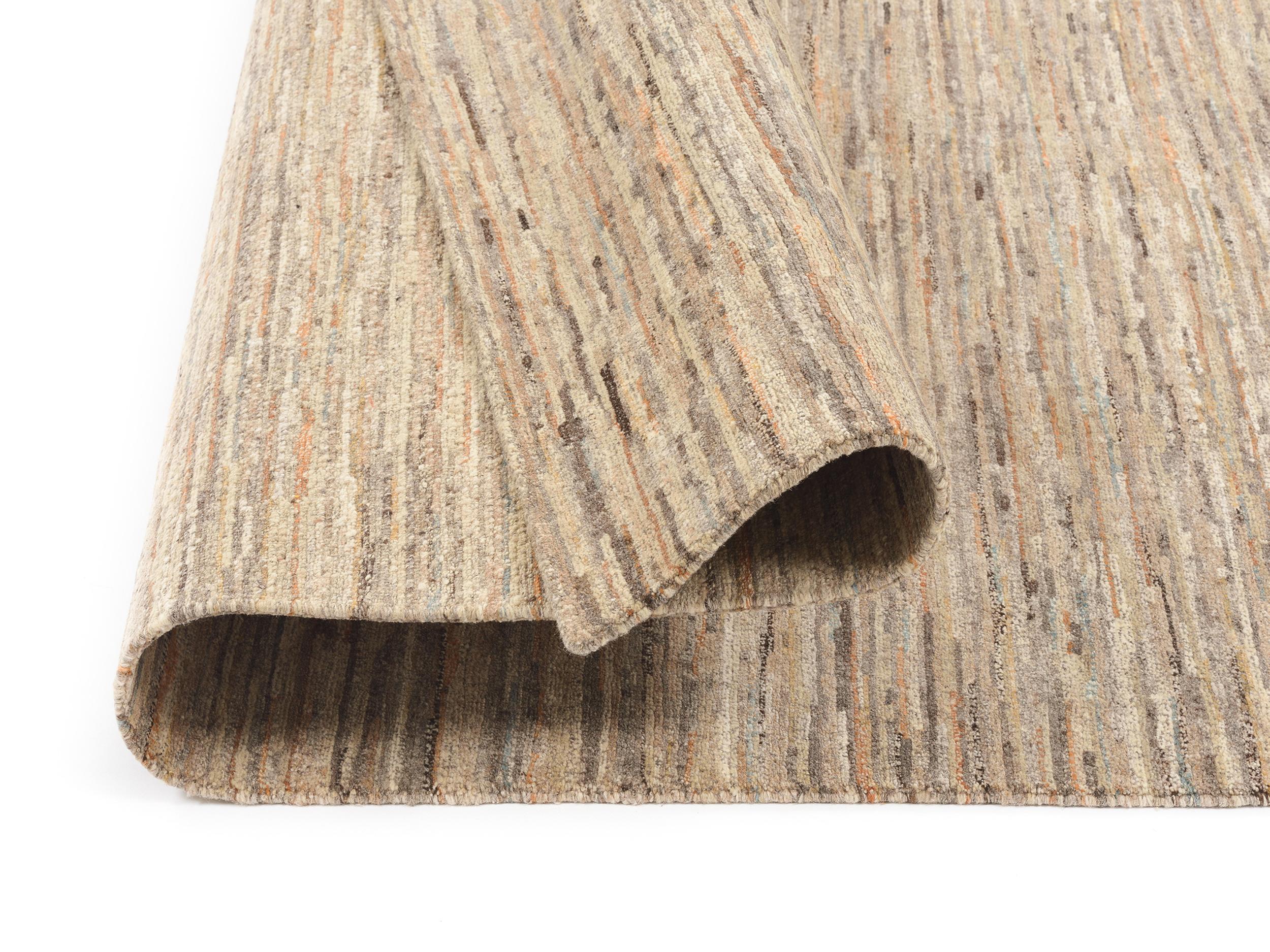 Living room rug Nitra Himalaya Wolle-Natur, 90-100% Virgin wool, in colour Wool-Natural | Homerugs - Room View