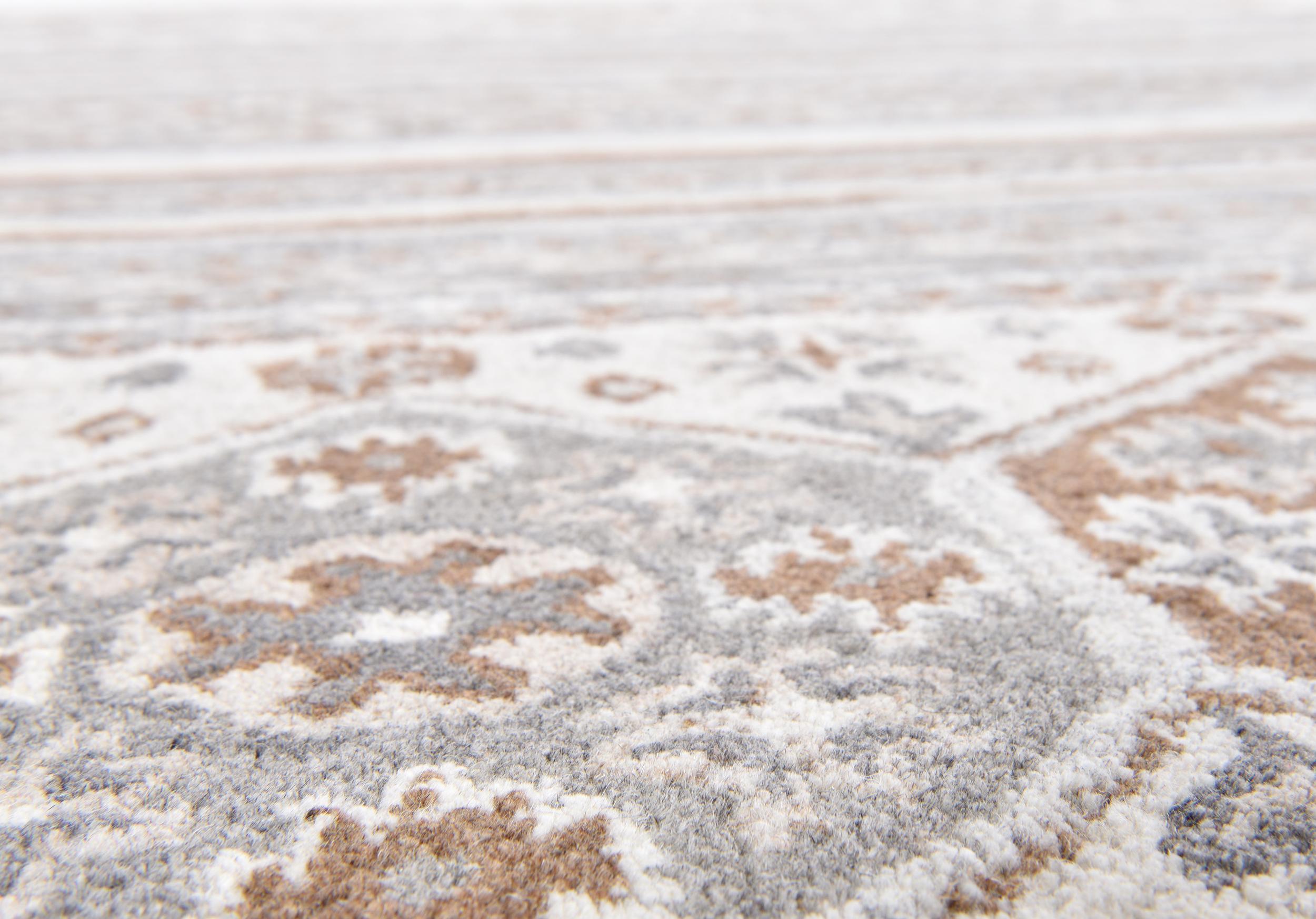 Bedroom rug Royal Schaal 1719 100 Natural, machine-made, in colour Natural | Homerugs - Detail View (4)