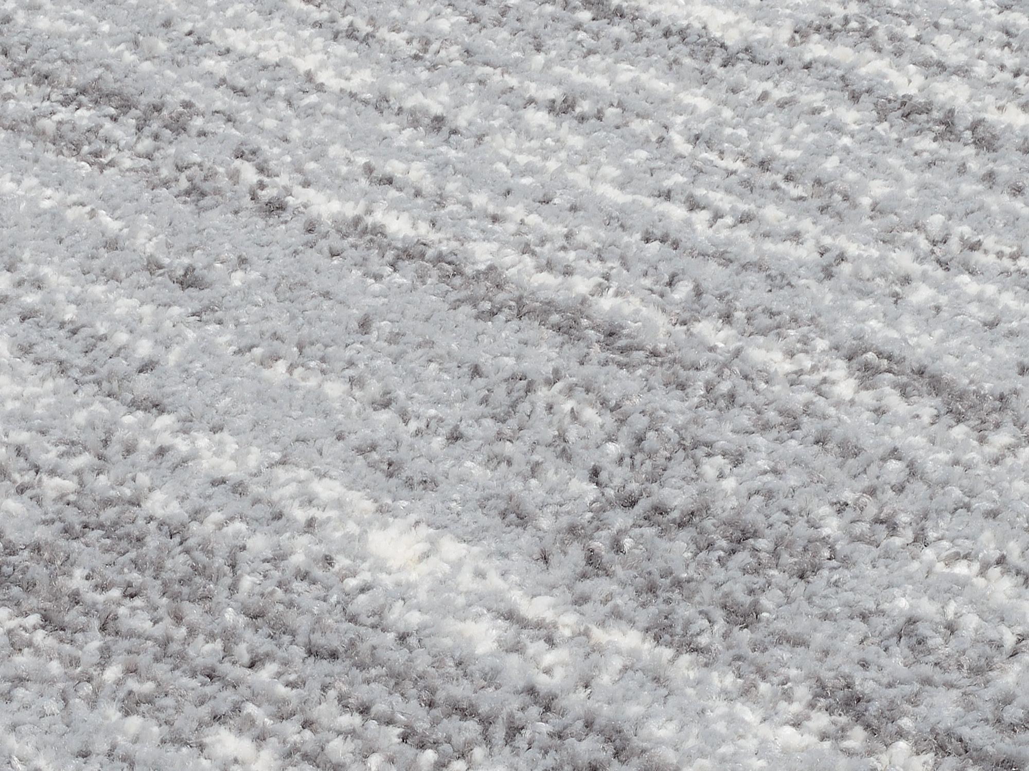 Teppich Kubis Melange aus 100% Polyester, in der Farbe Grau | Homerugs - Detailsicht (5)