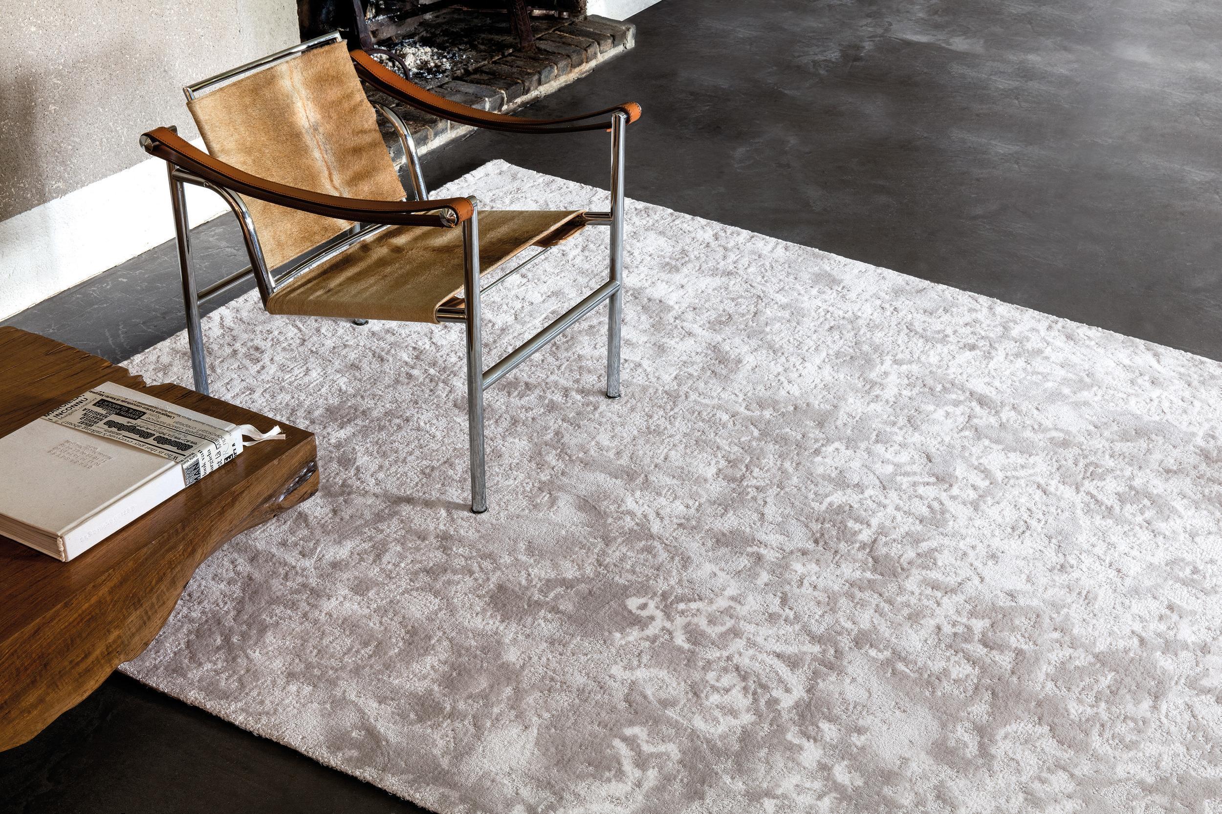 Wohnzimmer Teppich Elite Sunset aus 60% Polyamid, 25% Tencel, 15% Wolle, in der Farbe Sunset | Homerugs - Raumansicht