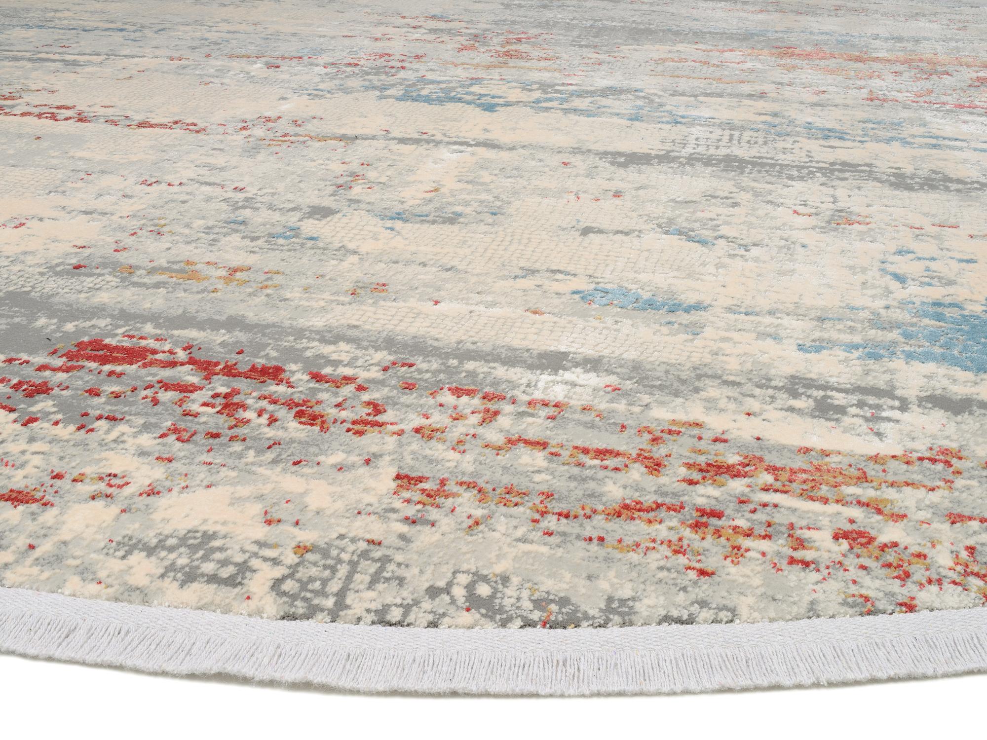 Wohnzimmer Teppich Illumination Mira Multicolor aus 70% Viskose, 30% Polyacryl, in der Farbe Multicolor | Homerugs - Detailsicht (6)