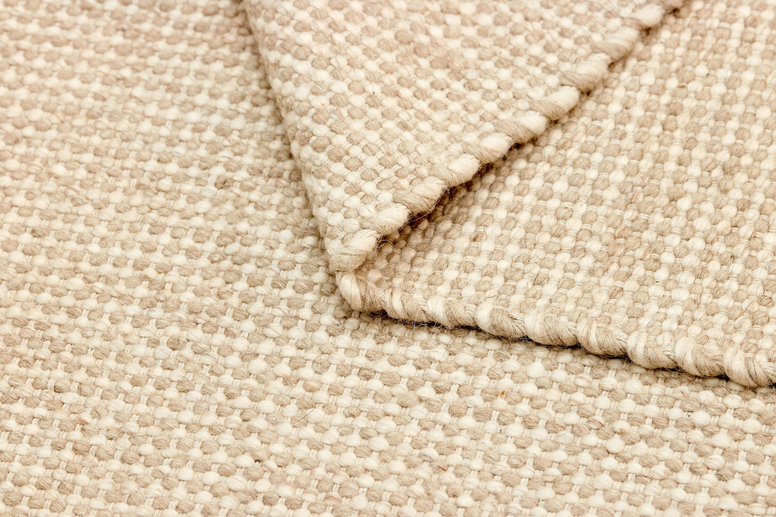 Teppich Nordic Touch 7507, Beige aus Wolle, in der Farbe Beige | Homerugs - Detailsicht (5)