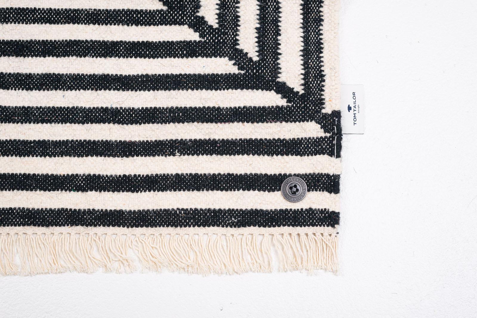 Vintage-Teppich Vintage Crisscross 615 Black/White | Homerugs - Dein TEPPICH-Onlineshop | Mood view