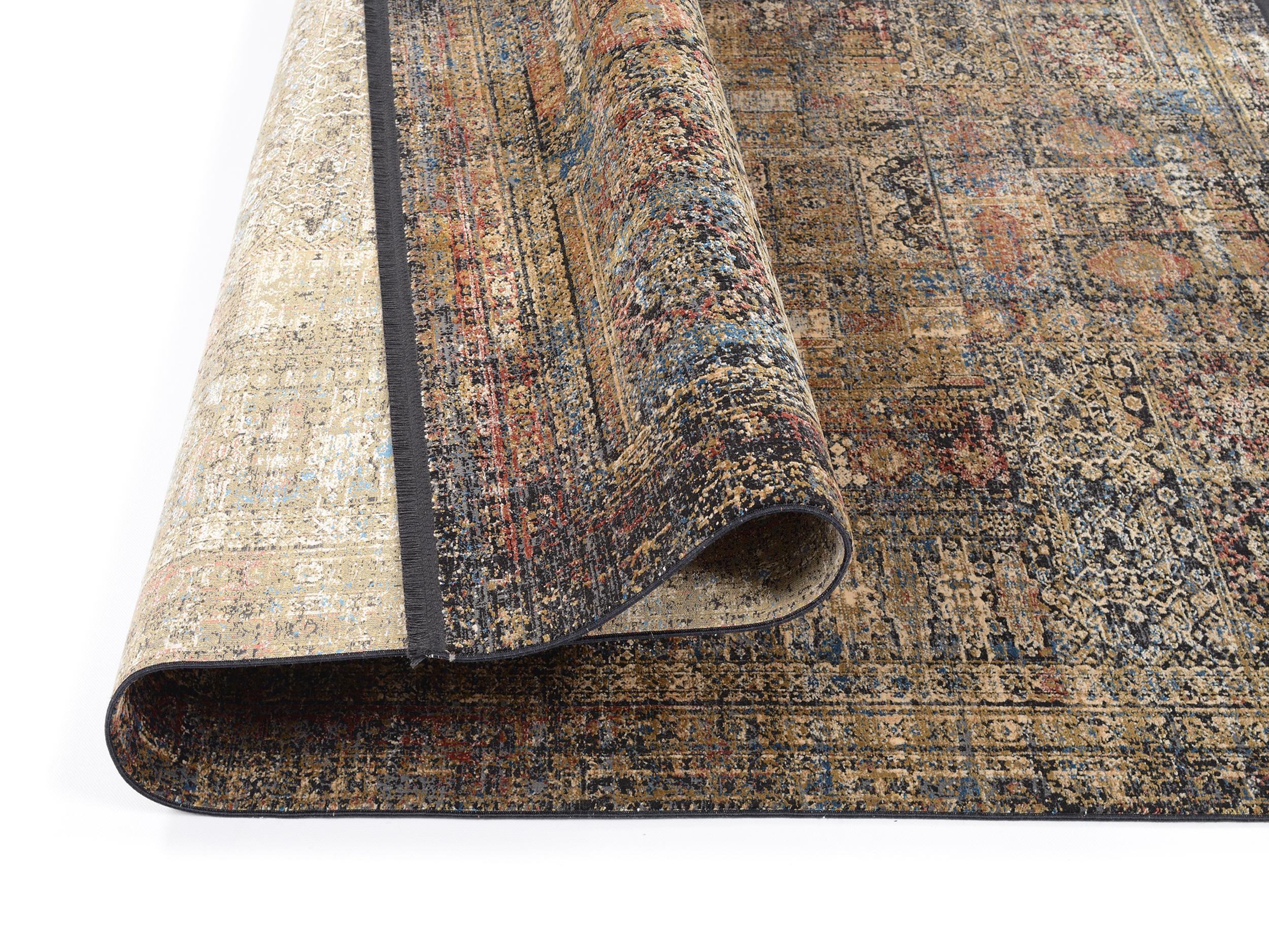 Bedroom rug Nobilium Multicolor, Synthetic fibre, in colour Multicolor | Homerugs - Room View