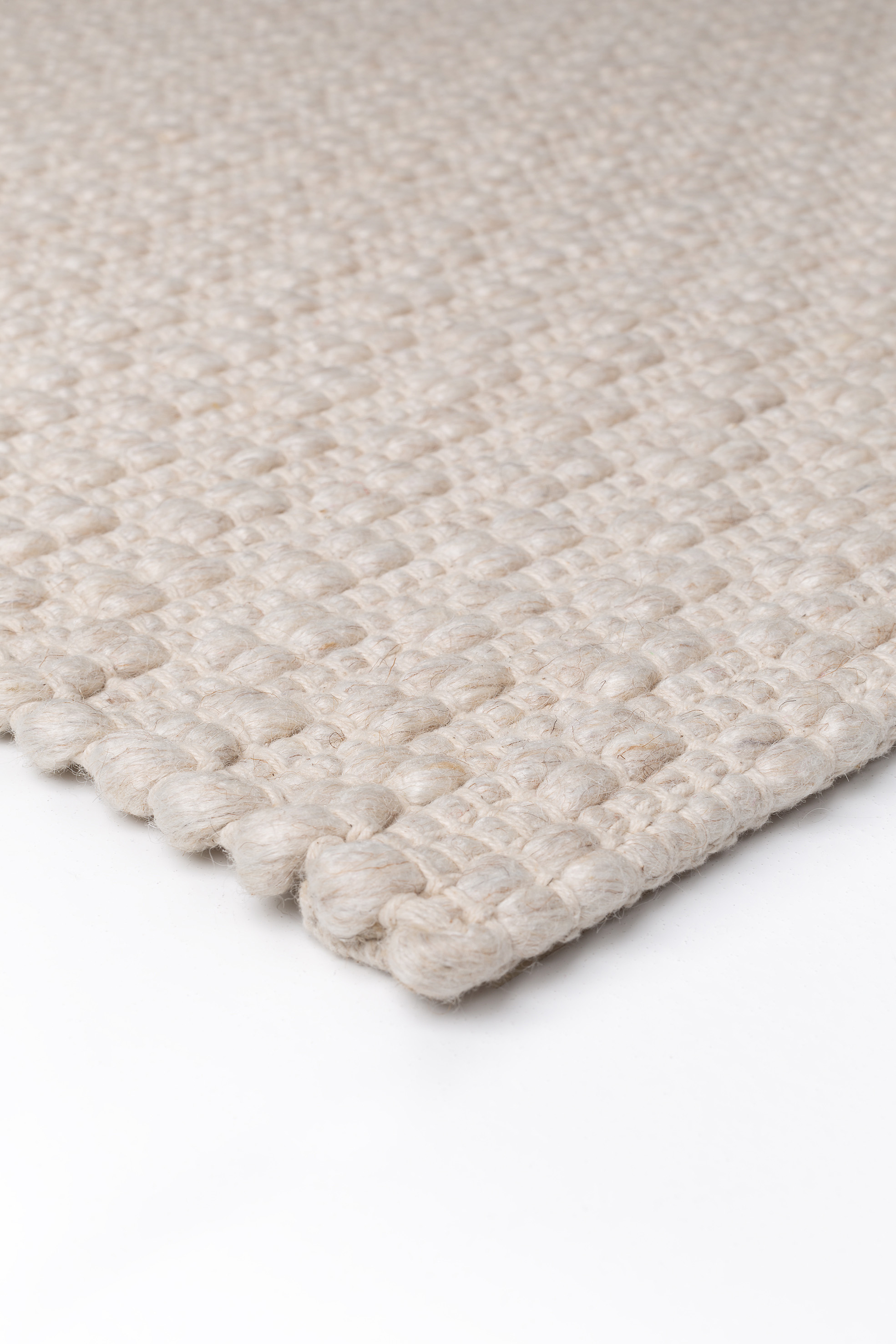 Ligne Pure Einfarbiger Teppich Rhythm Sand | Homerugs - Dein TEPPICH-Onlineshop | Mood view