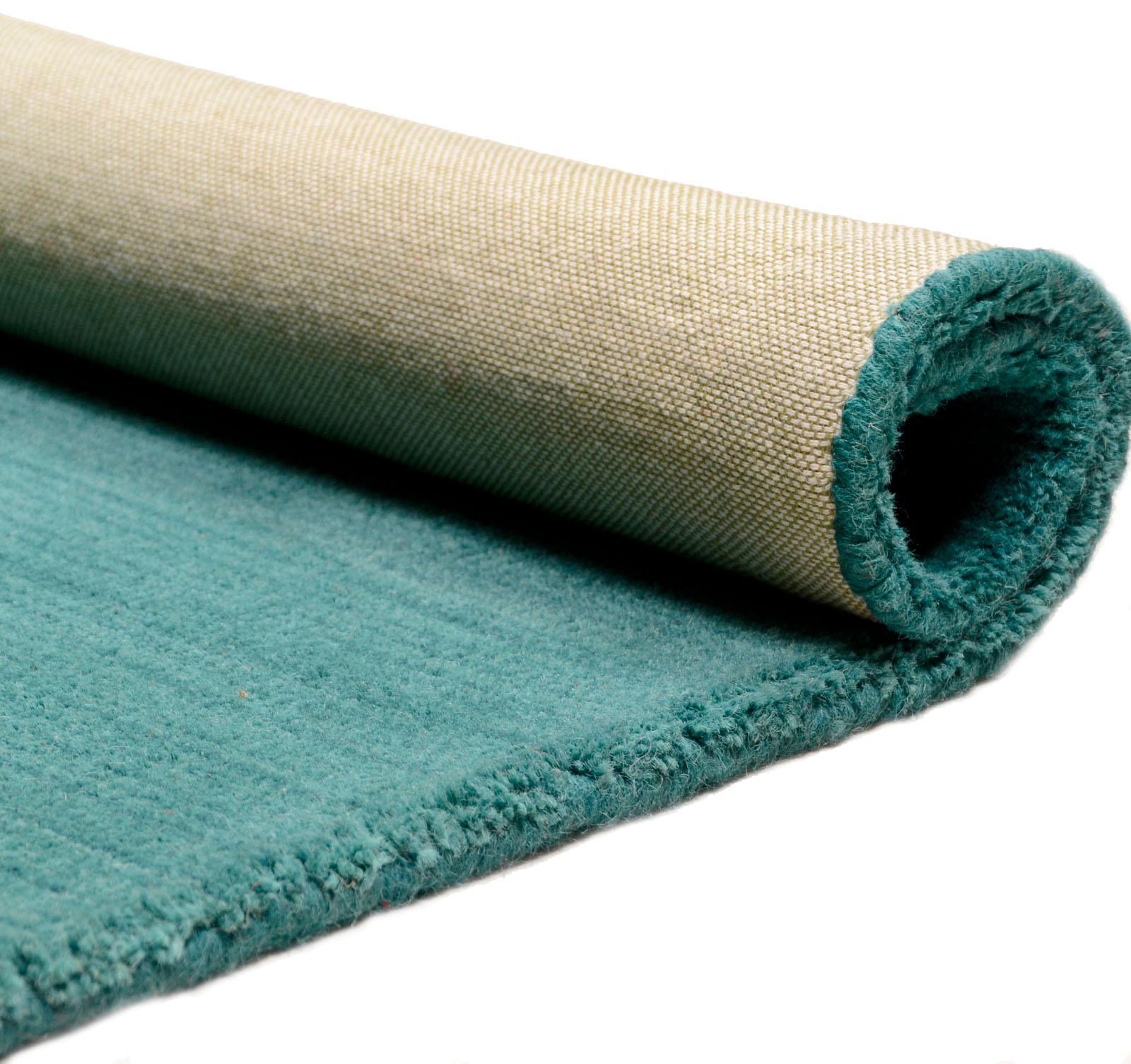 Wollteppich Wool Comfort Ombre 720 Turquoise | Homerugs - Dein TEPPICH-Onlineshop | 08 view