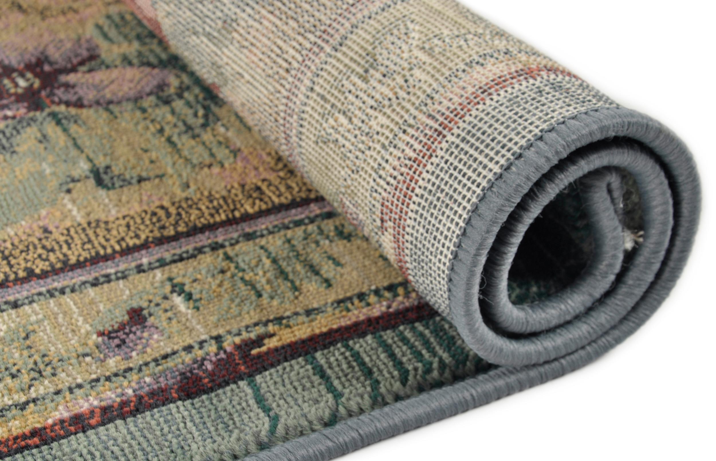 Bedroom rug Gabiro 72 800 Multicolor, Synthetic fibre, in colour Multicolor | Homerugs - Detail View (4)