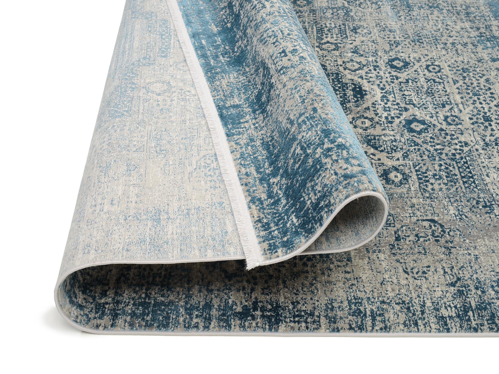 Designer-Teppich Manhattan 02 Blau | Homerugs - Dein TEPPICH-Onlineshop | Mood view