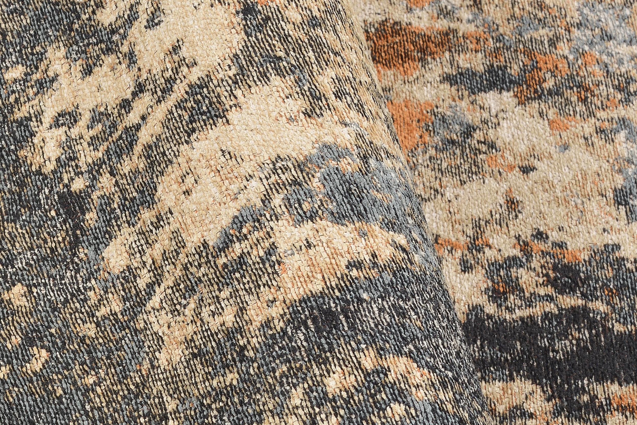 Wohnzimmer Teppich Sintra Uno 04 Multicolor aus 100% Polyester, in der Farbe Multicolor | Homerugs - Detailsicht (4)