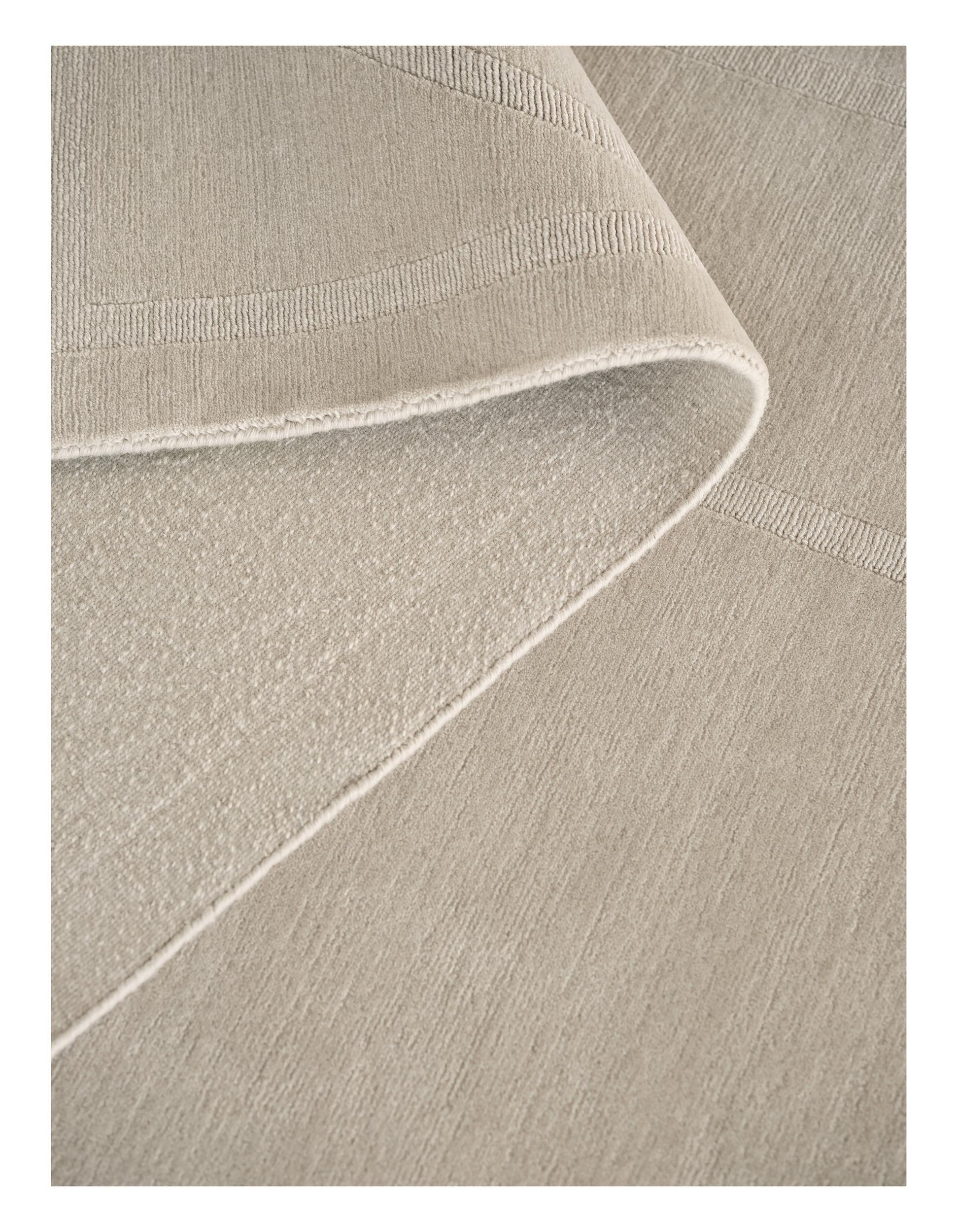 Wohnzimmer Teppich Elemental Verse Green aus 100% ungefärbte Neuseelandwolle, in der Farbe Green | Homerugs - Raumansicht