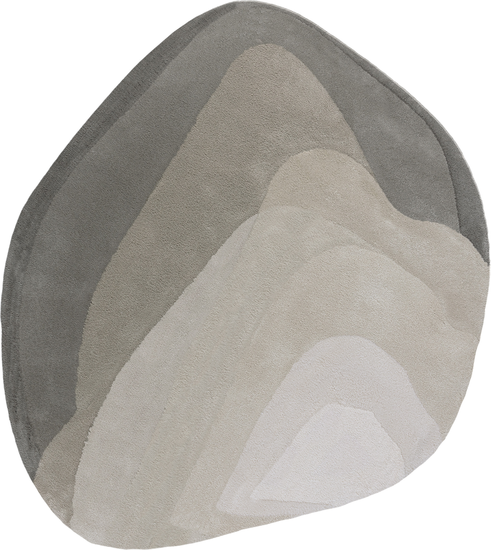 Limited Edition Designer-Teppich Agate High Whisper Swan | Homerugs - Dein TEPPICH-Onlineshop | Top view