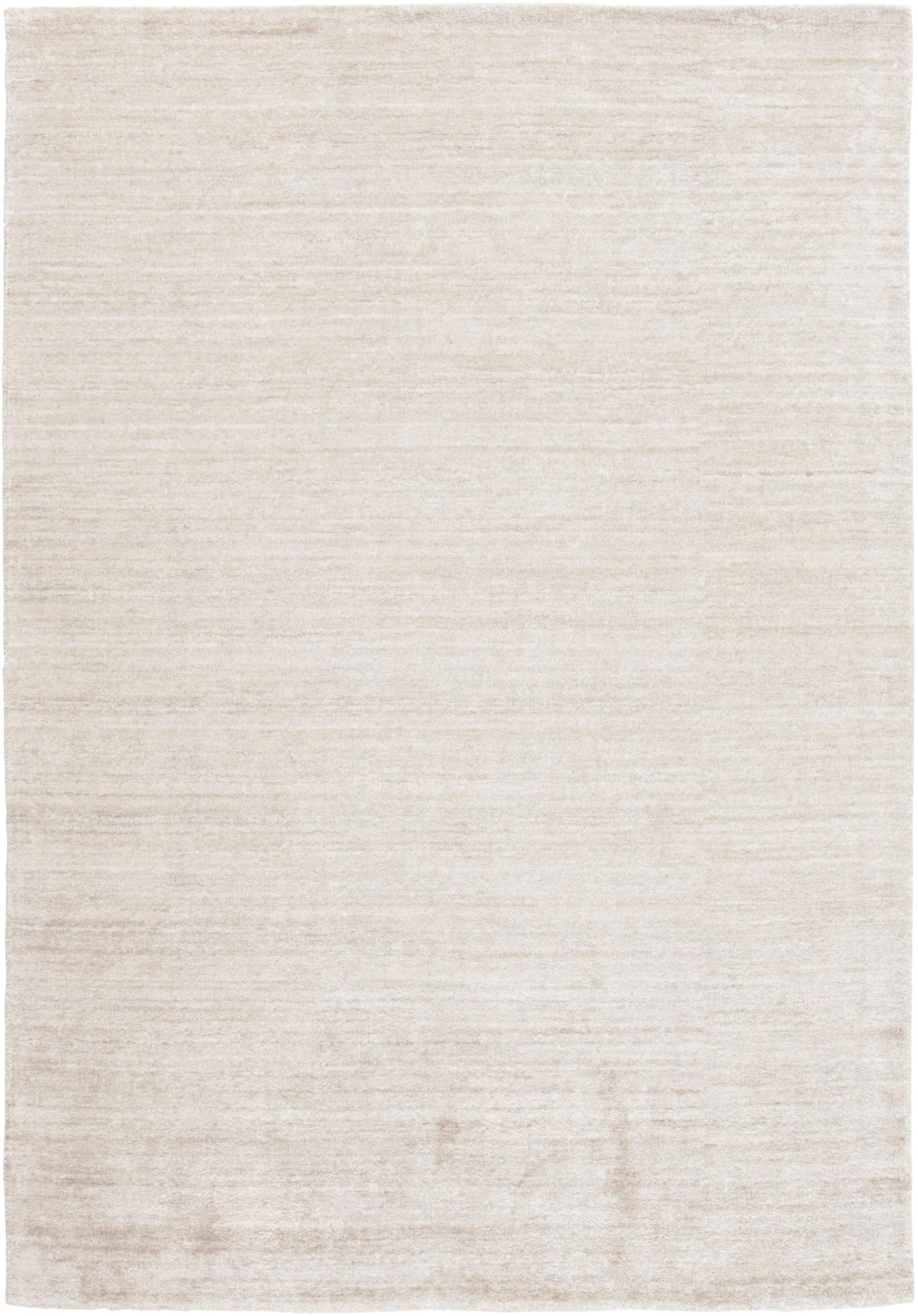Teppich Plain Dust Robusto, Ivory aus Viskose | Homerugs - Draufsicht