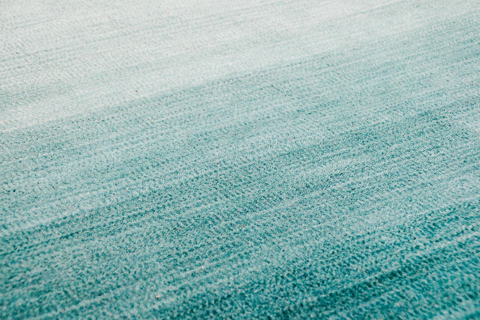 Wollteppich Wool Comfort Ombre 720 Turquoise | Homerugs - Dein TEPPICH-Onlineshop | 07 view