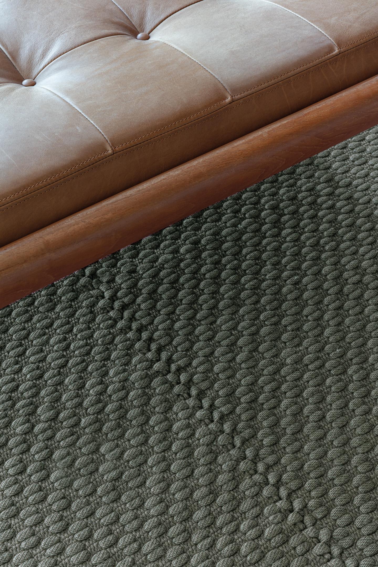 Outdoor Teppich Pebble Beach Mint aus 100% Polypropylen, in der Farbe Mint | Homerugs - Detailsicht (3)