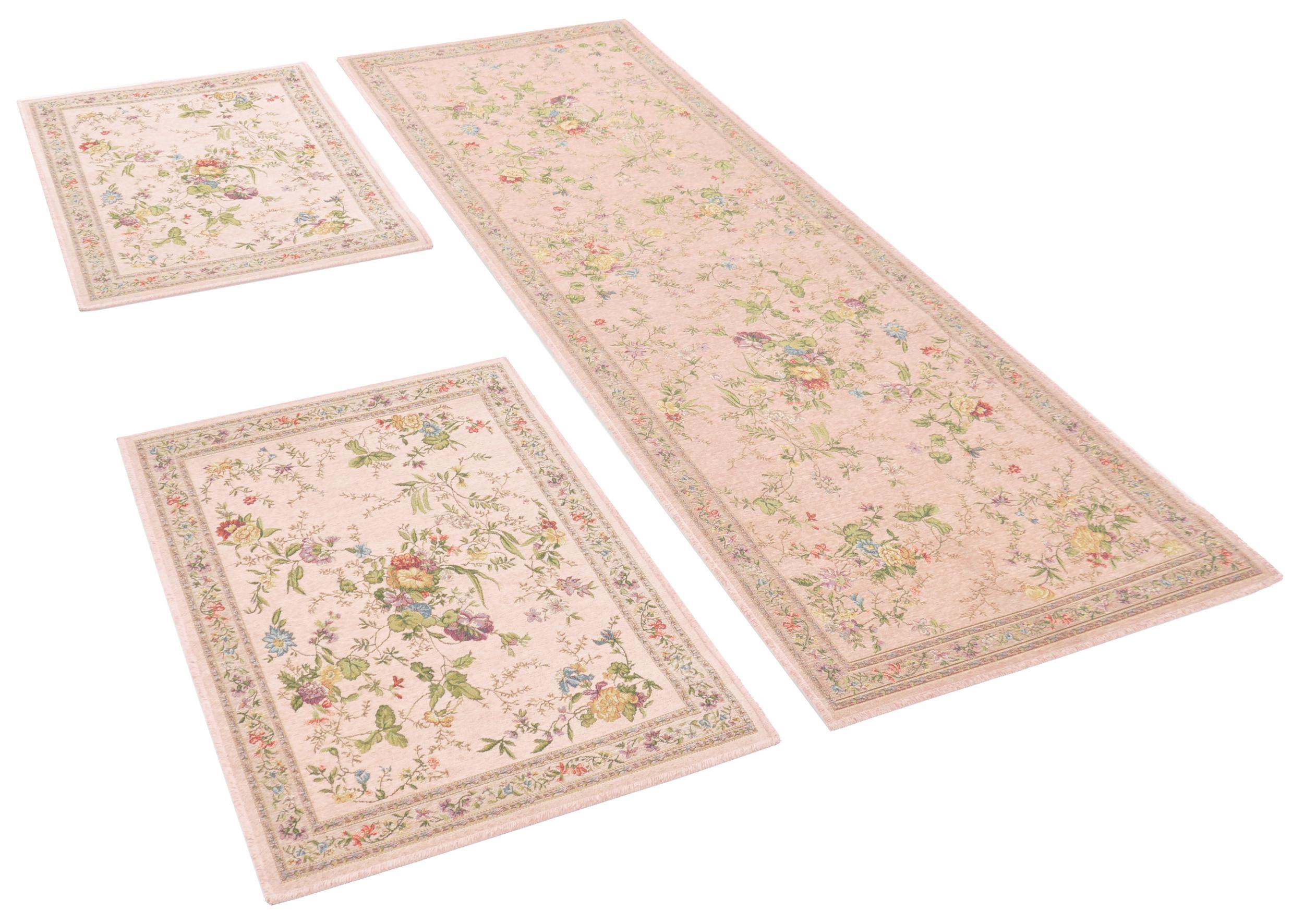 Bedroom rug Flomi Sagrini 250 Rose, Natural fibre, in colour Rose | Homerugs - Detail View (4)