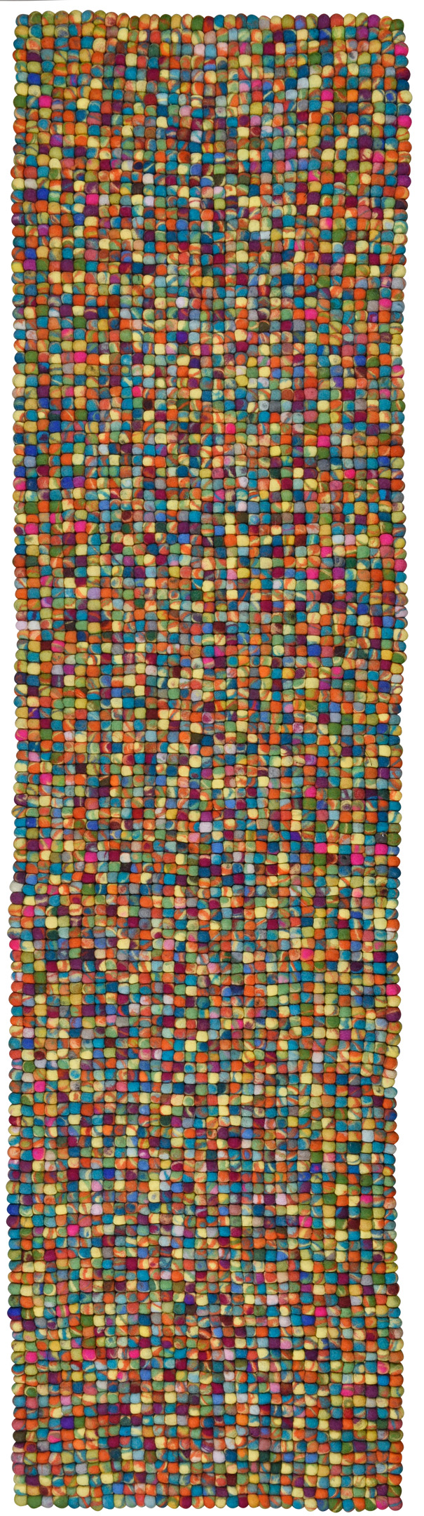 Wollteppich Felty 2.2 Uni 802 Multicolor | Homerugs - Dein TEPPICH-Onlineshop | Top view